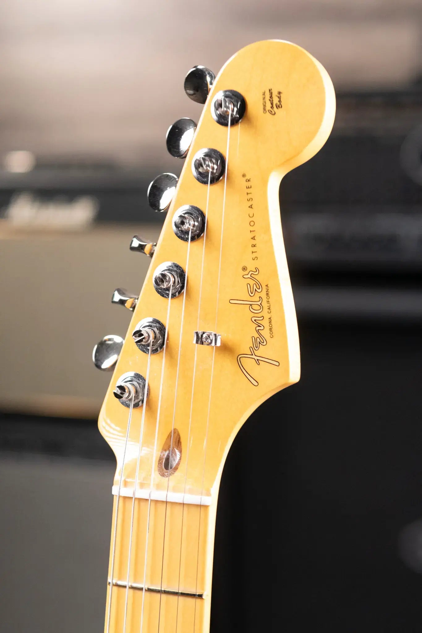 Fender American Professional Classic Stratocaster HSS Electric Guitar - Faded Black with Gig Bag