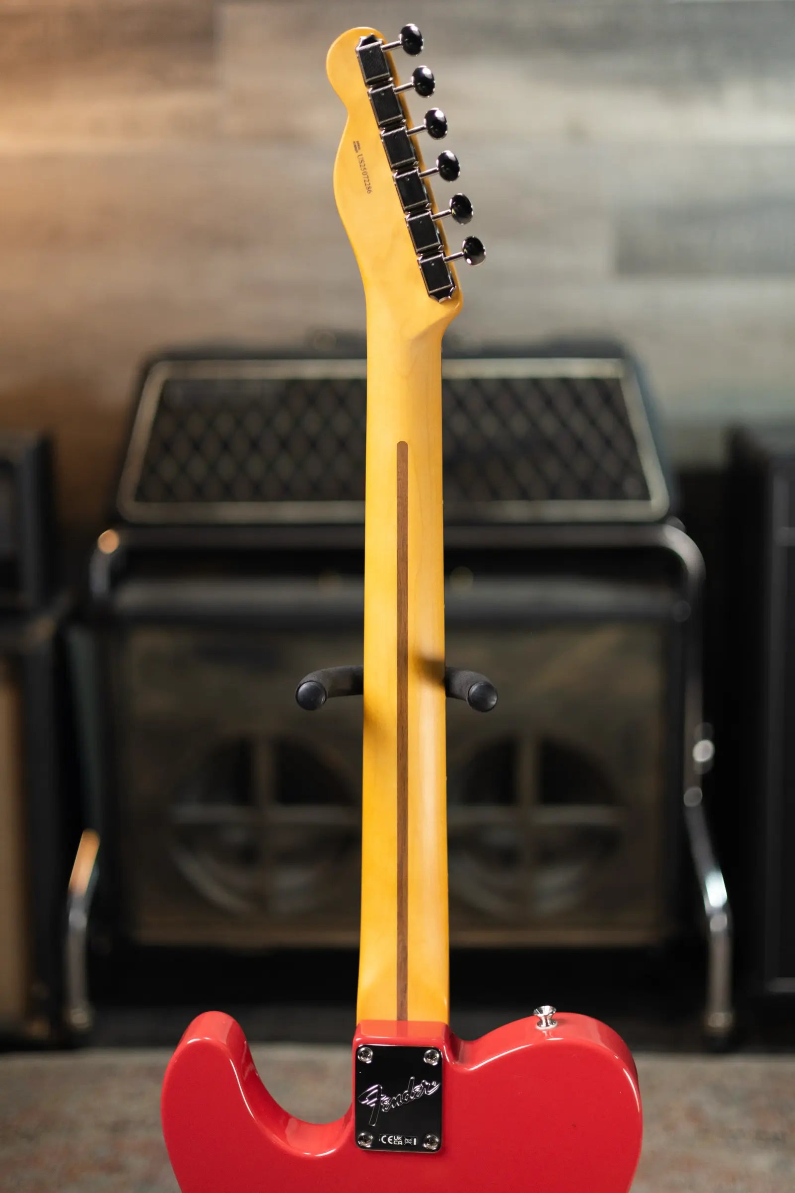 Fender American Professional Classic Telecaster Electric Guitar - Faded Dakota Red with Gig Bag
