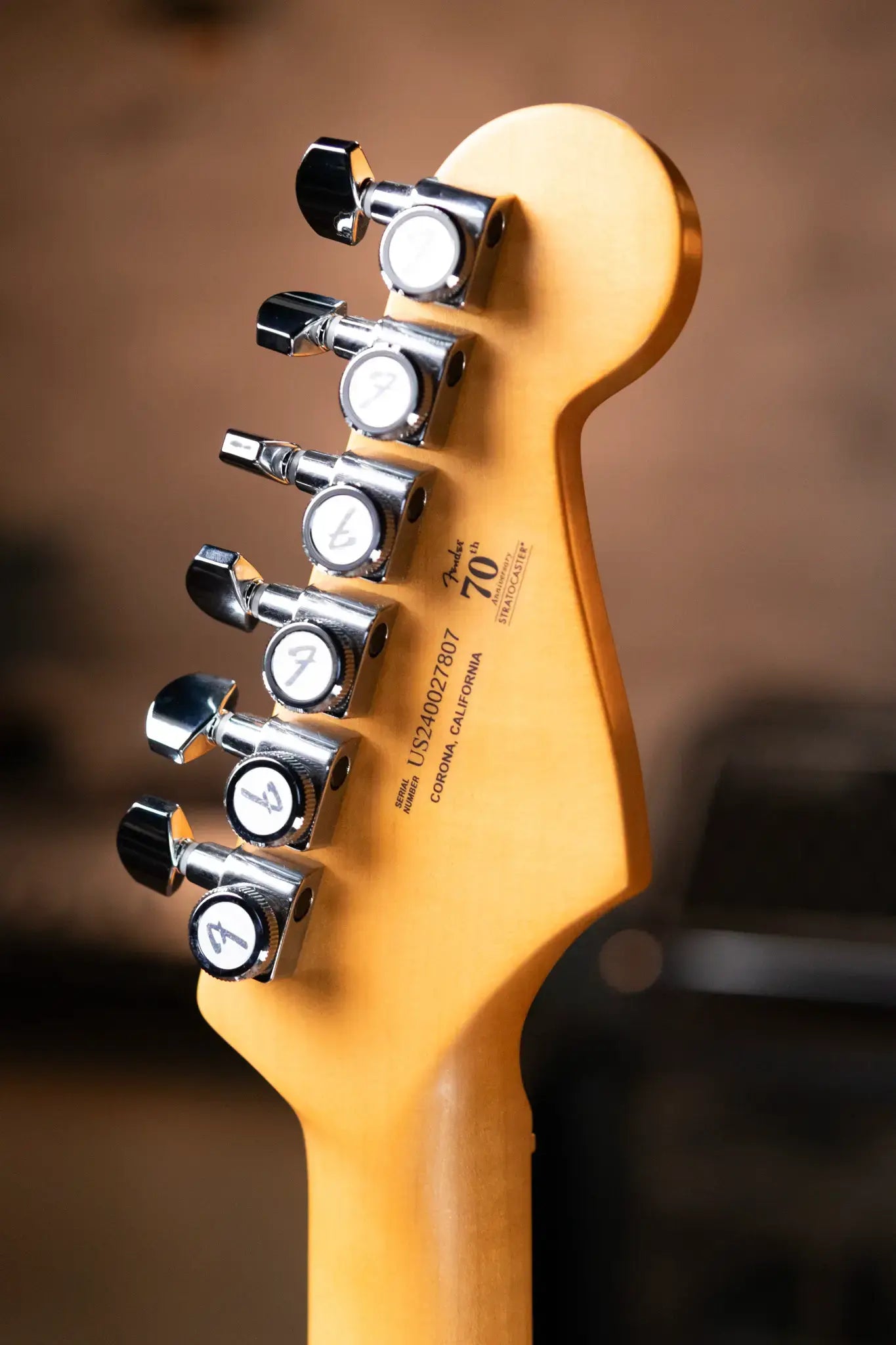 Fender American Ultra II Stratocaster Left Handed - Avalanche with Hardshell Case - Demo