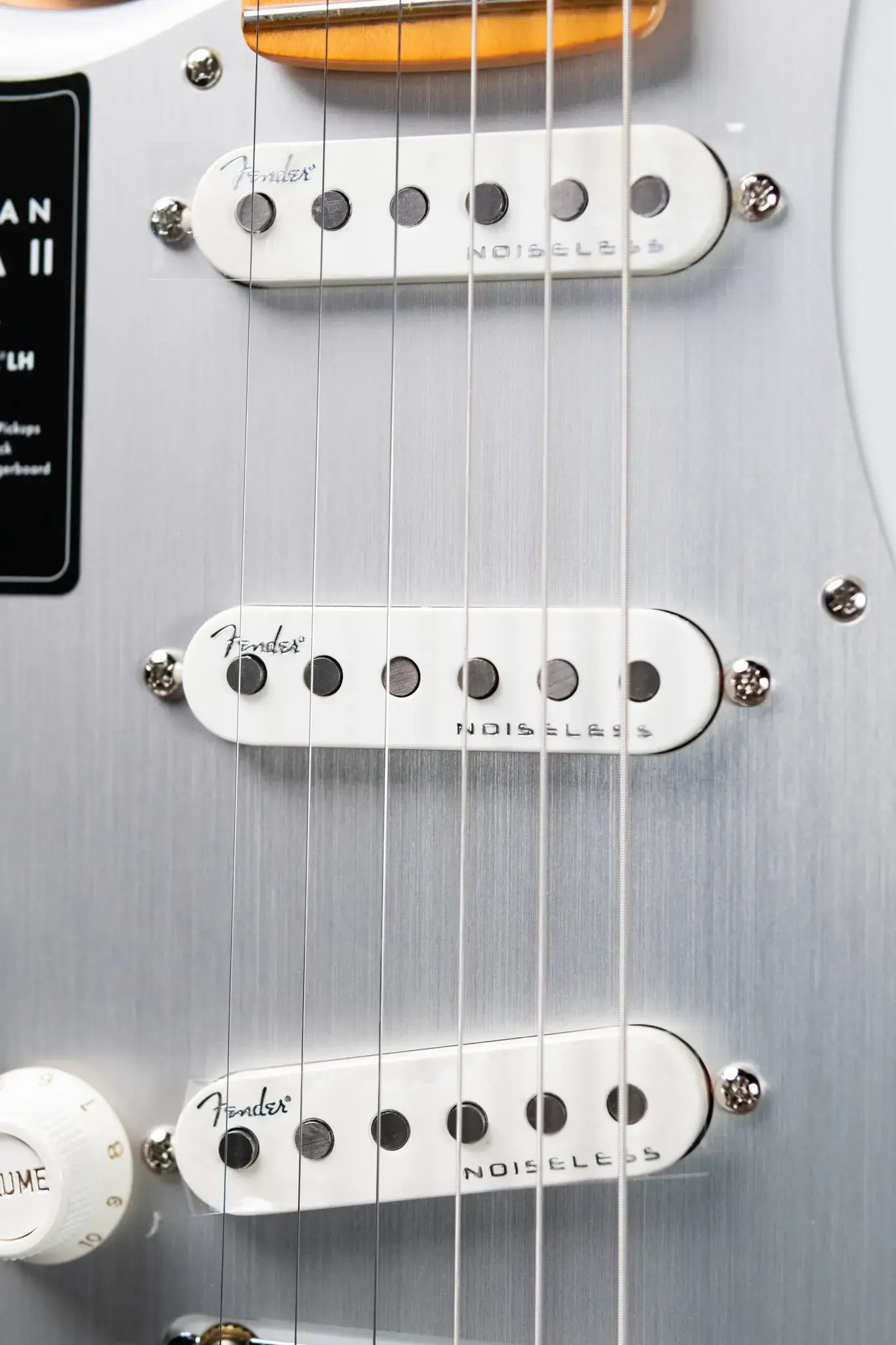 Fender American Ultra II Stratocaster Left Handed - Avalanche with Hardshell Case - Demo