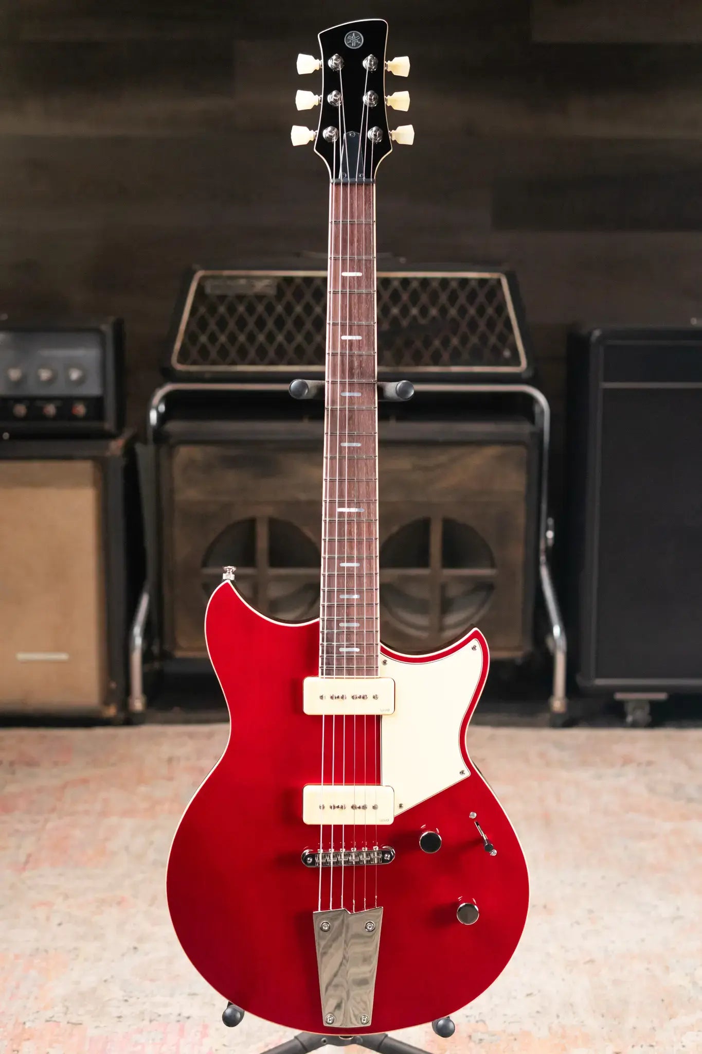 Yamaha Revstar RSS02T P-90 Electric Guitar - Fired Red with Gig Bag