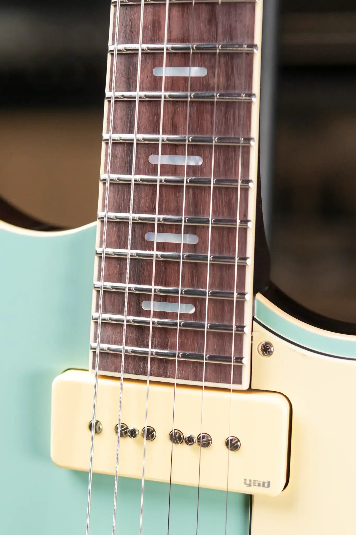 Yamaha Revstar RSS02T P-90 Electric Guitar - Sonic Blue with Gig Bag
