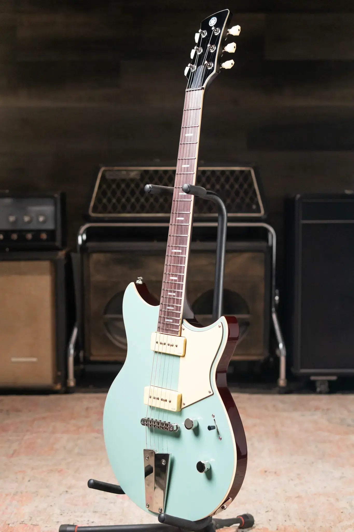 Yamaha Revstar RSS02T P-90 Electric Guitar - Sonic Blue with Gig Bag