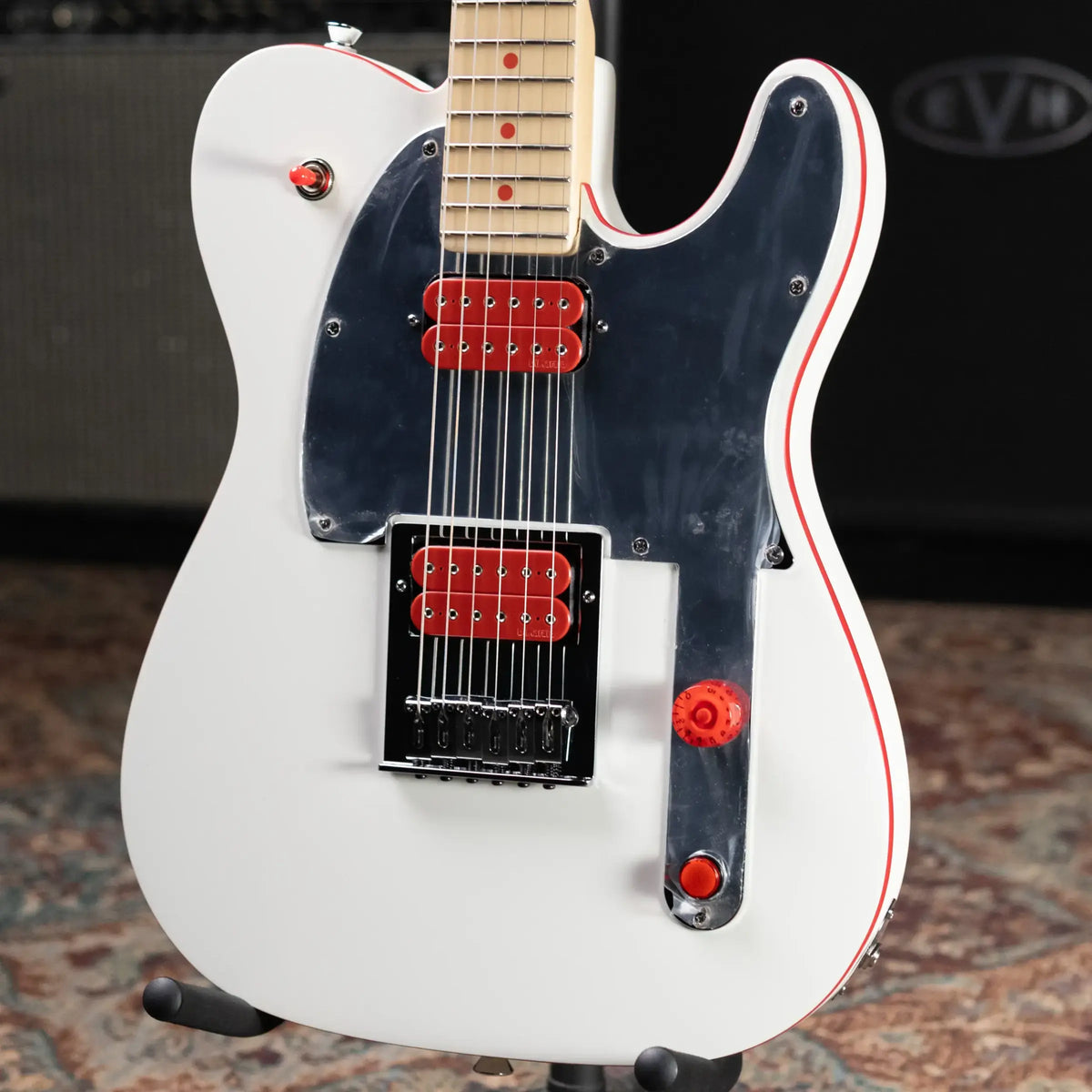 Fender John 5 Ghost Telecaster Electric Guitar - Arctic White