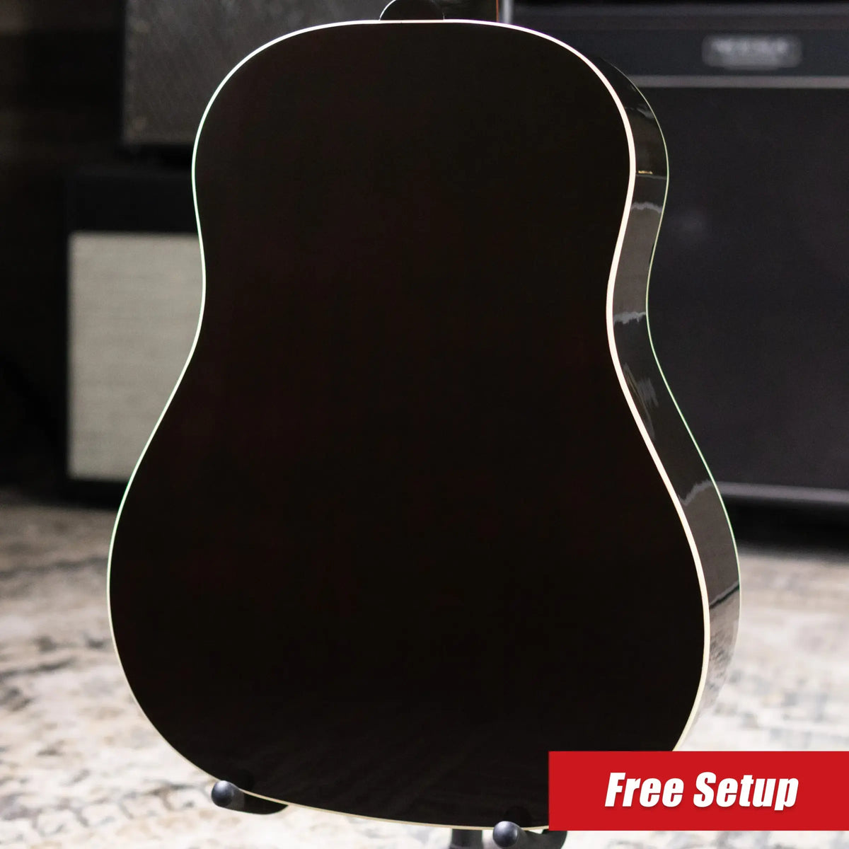 Gibson J-45 Standard HiFi DNA Acoustic/Electric Guitar - Vintage Sunburst with Hardshell Case