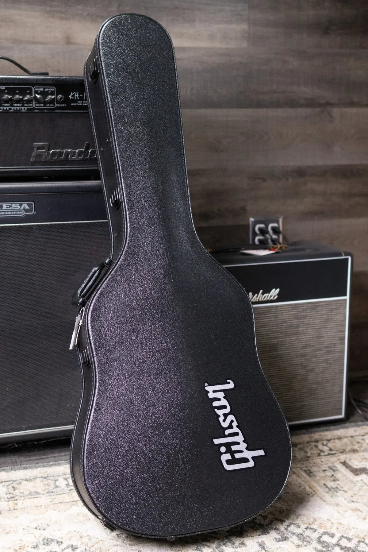 Gibson J-45 Standard HiFi DNA Acoustic/Electric Guitar - Vintage Sunburst with Hardshell Case