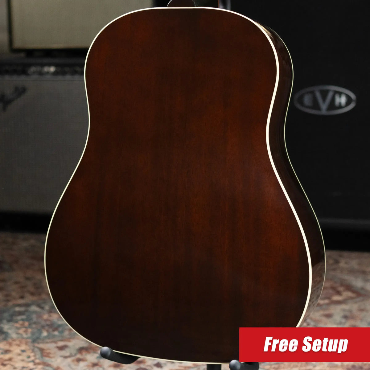 Gibson J-45 Standard HiFi DNA Acoustic/Electric Guitar - Vintage Sunburst with Hardshell Case