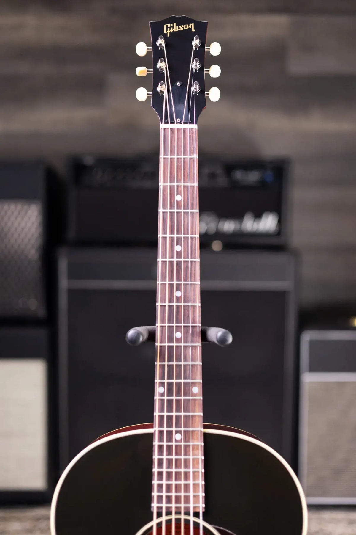 Gibson LG-2 50s Original HiFi DNA Acoustic/Electric Guitar - Vintage Sunburst with Hardshell Case