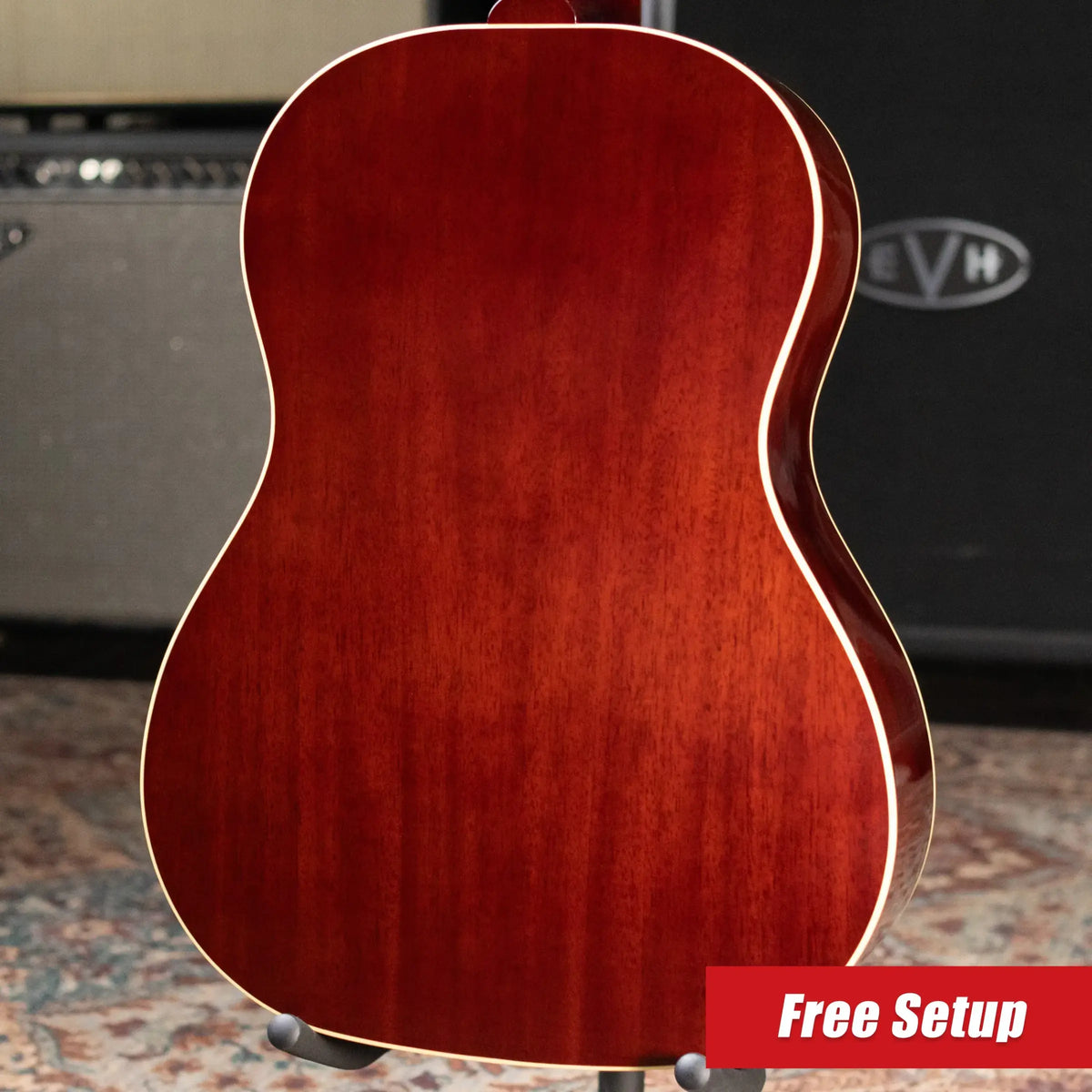 Gibson LG-2 50s Original HiFi DNA Acoustic/Electric Guitar - Vintage Sunburst with Hardshell Case