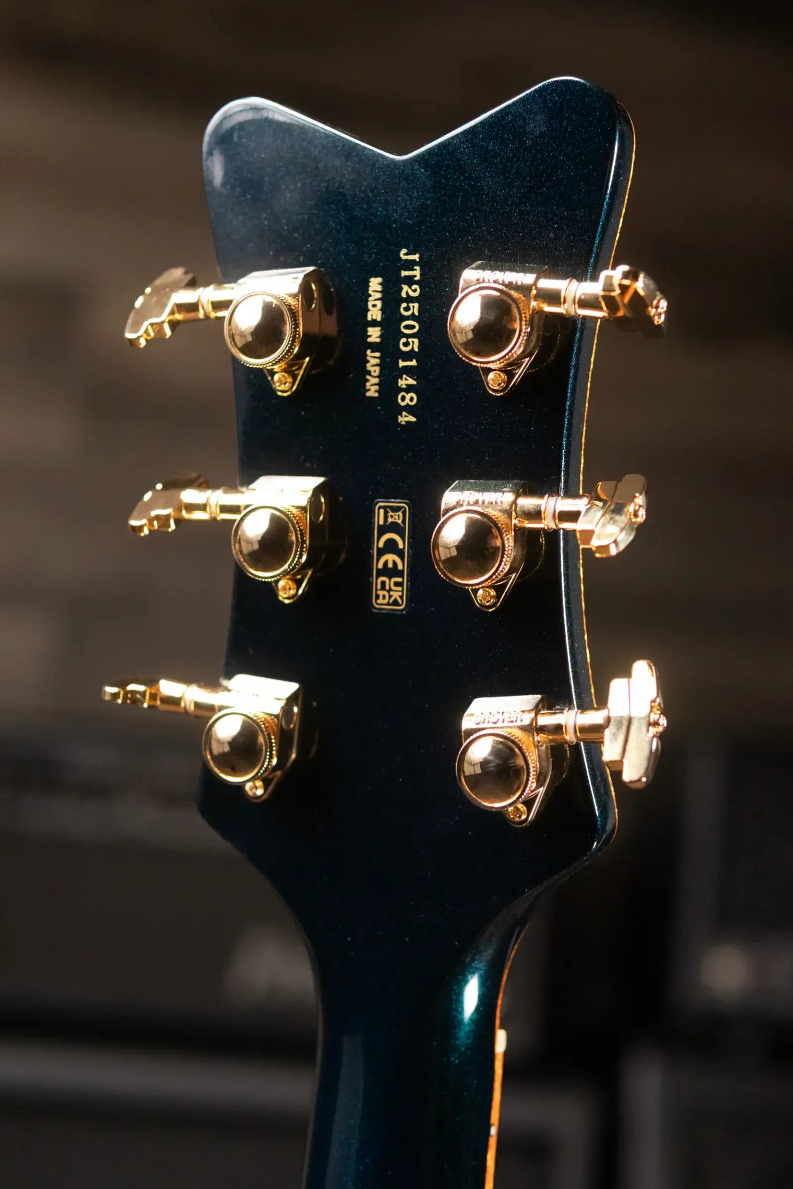 Gretsch Falcon Center Block LTD Electric Guitar with String-Thru Bigsby - Midnight Sapphire with Hardshell Case