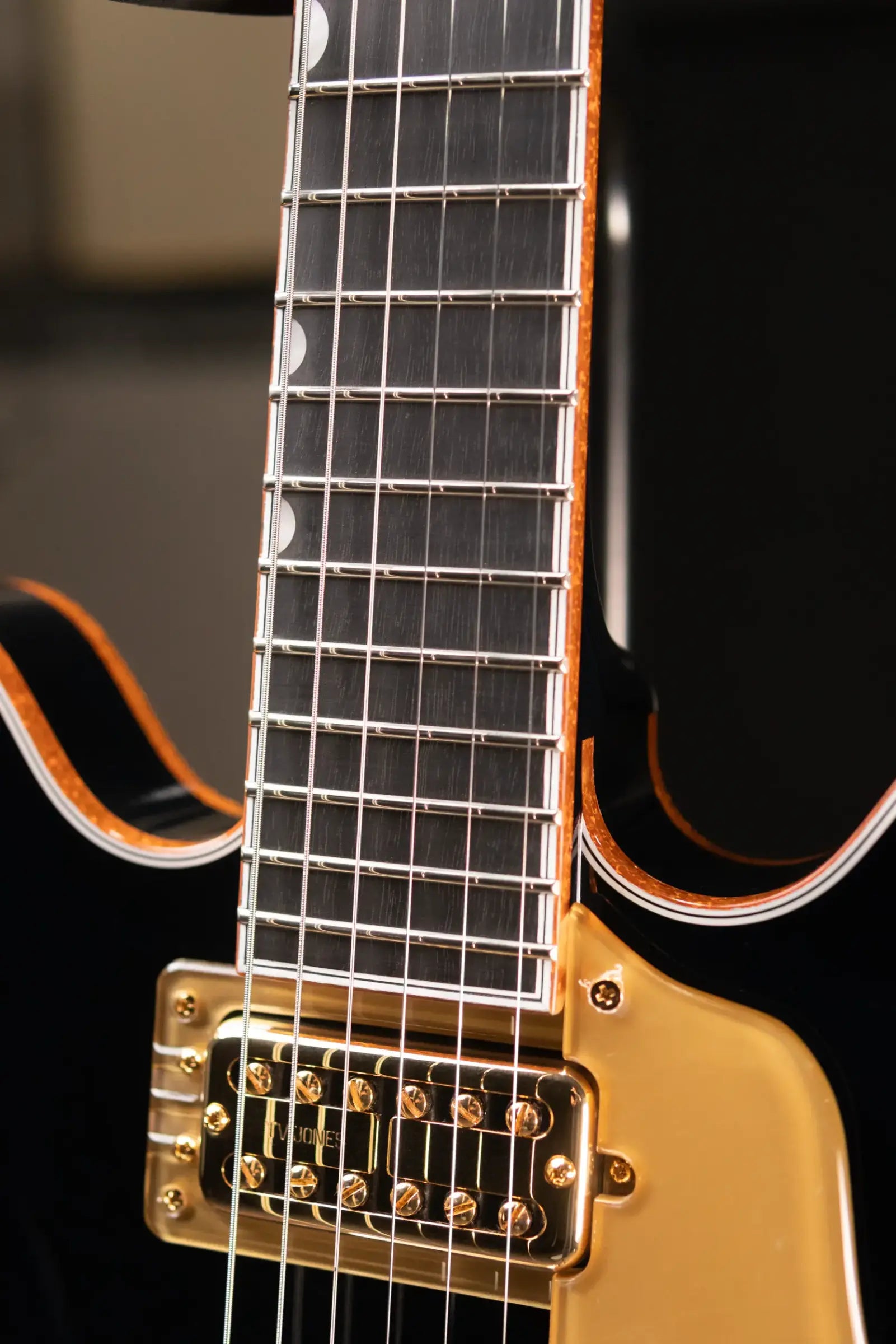 Gretsch Falcon Center Block LTD Electric Guitar with String-Thru Bigsby - Midnight Sapphire with Hardshell Case