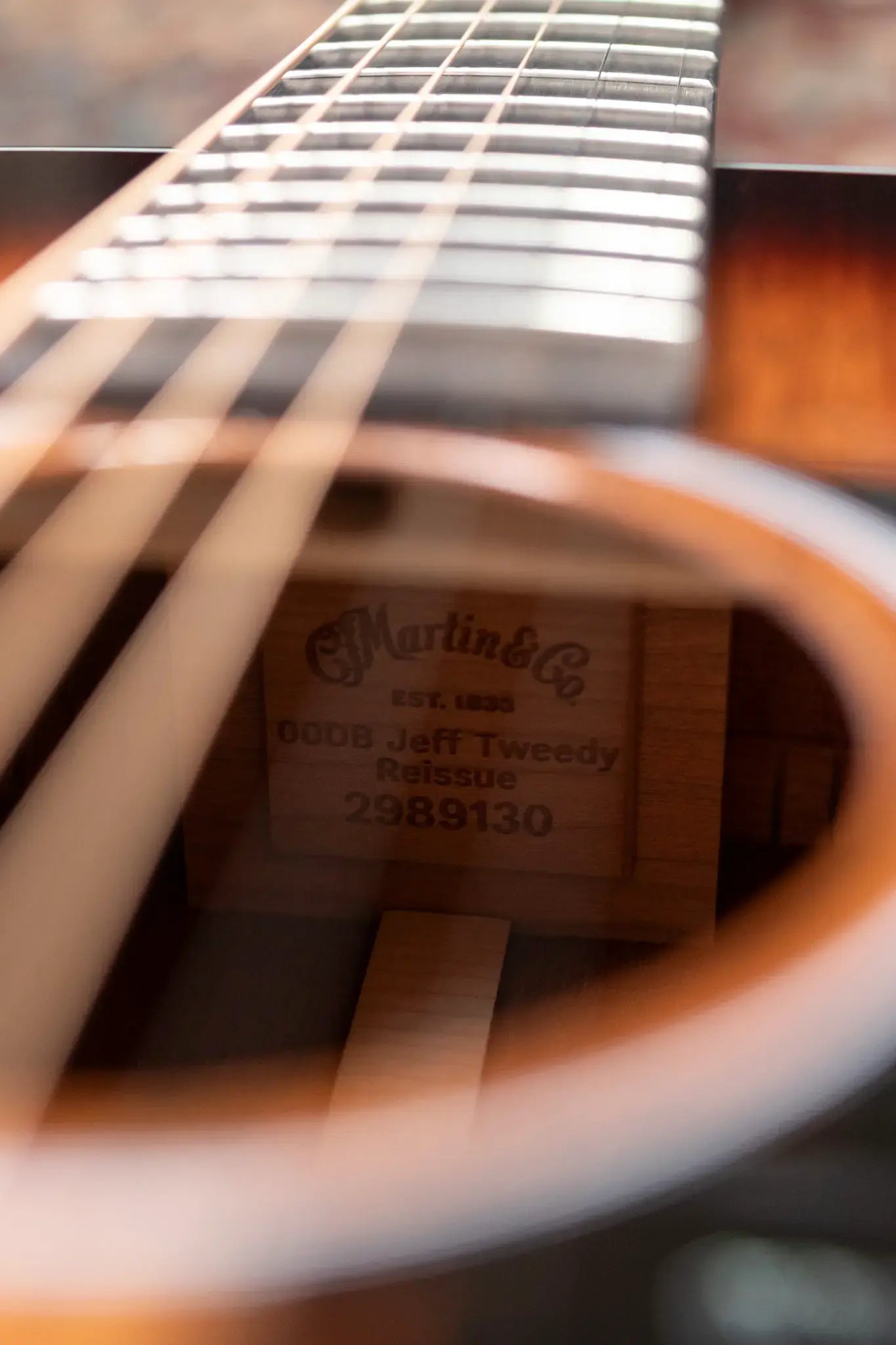 Martin 00DB Jeff Tweedy Signature Acoustic Guitar with Hardshell Case
