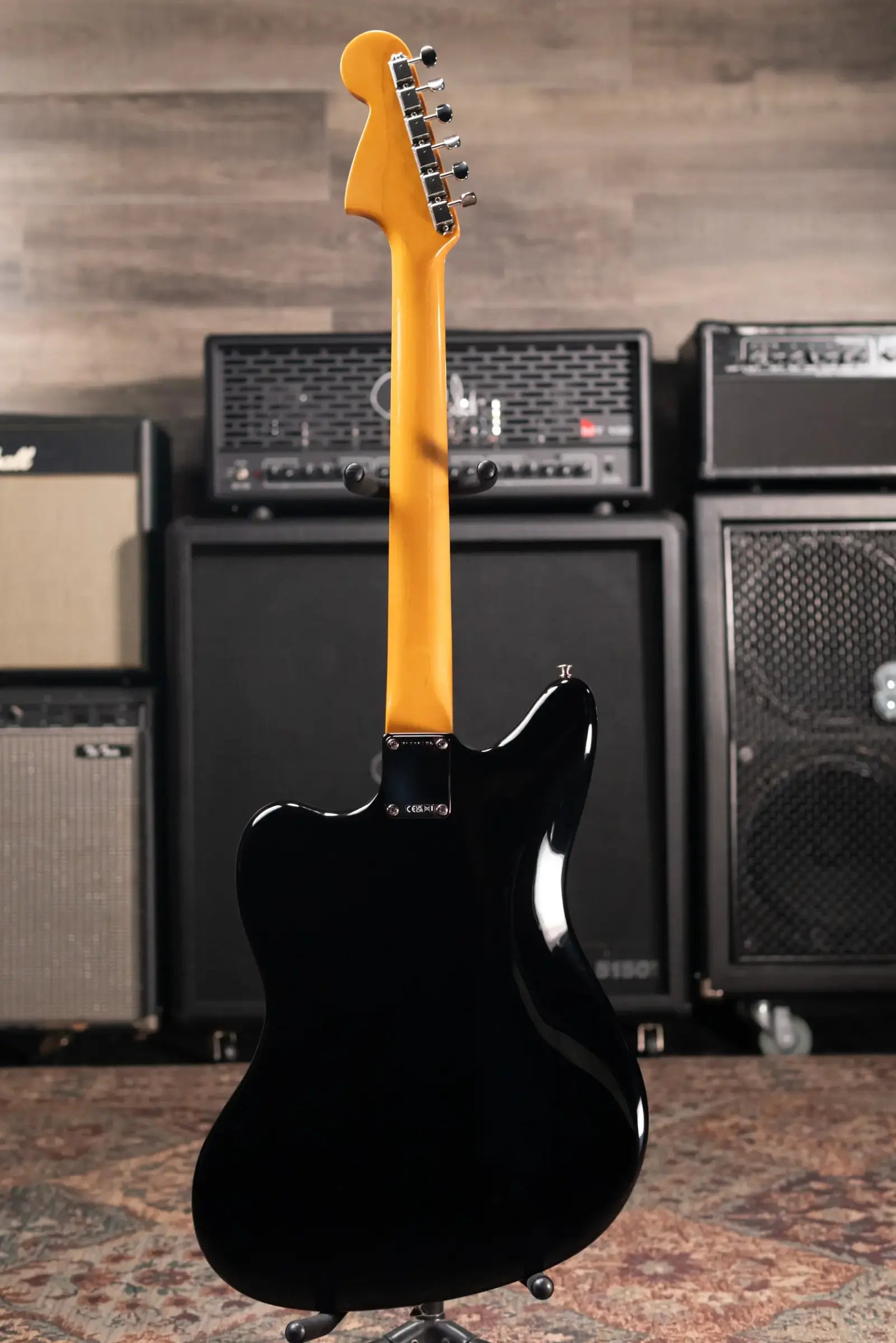 Fender Limited Edition Johnny Marr Signature Special Jaguar Electric Guitar - Black with Hardshell Case