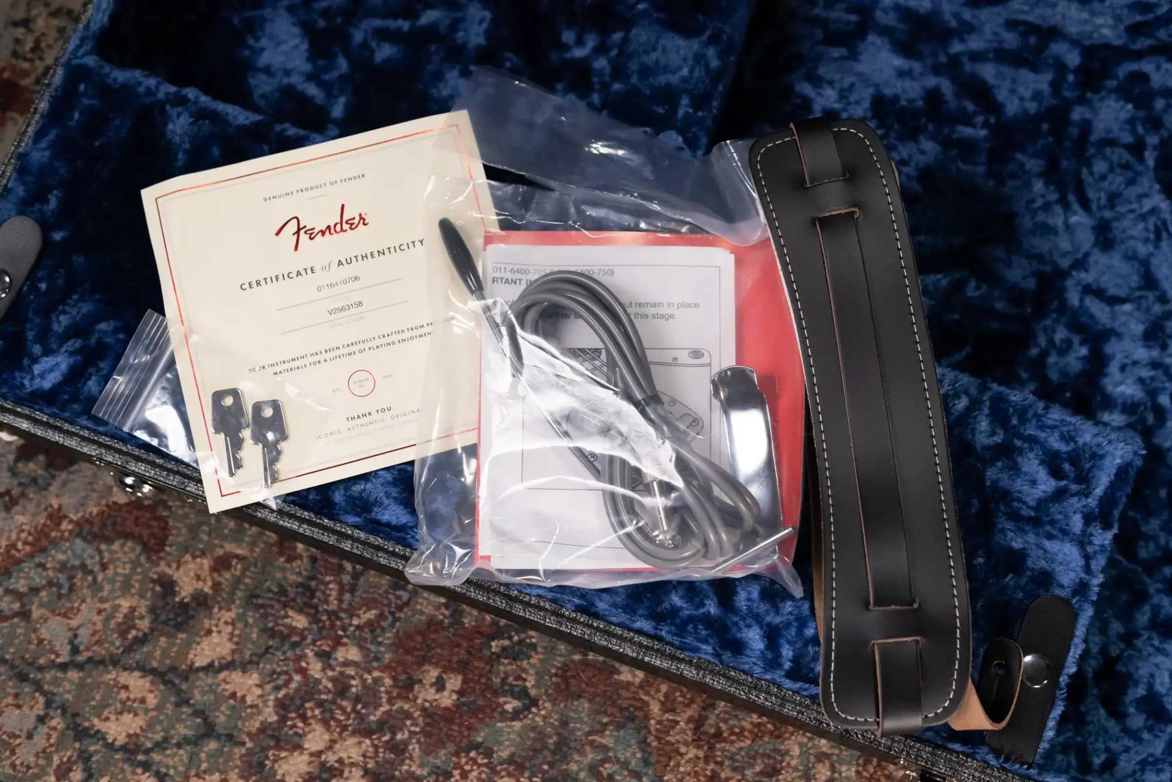 Fender Limited Edition Johnny Marr Signature Special Jaguar Electric Guitar - Black with Hardshell Case