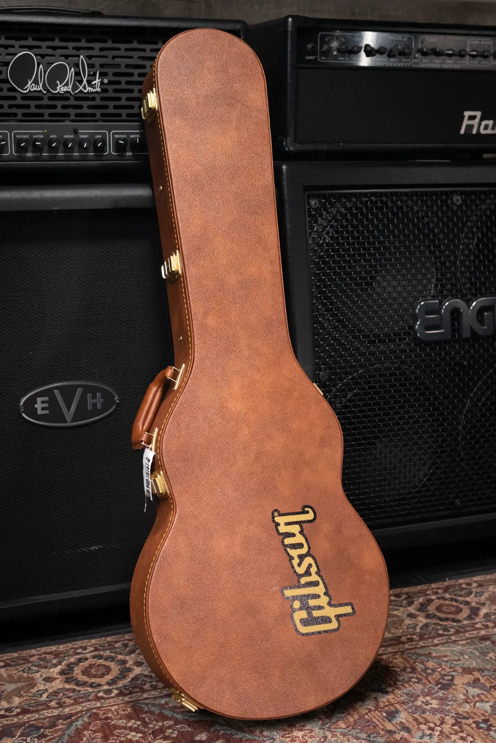 Gibson Les Paul Junior Double Cut Electric Guitar - Ebony with Hardshell Case