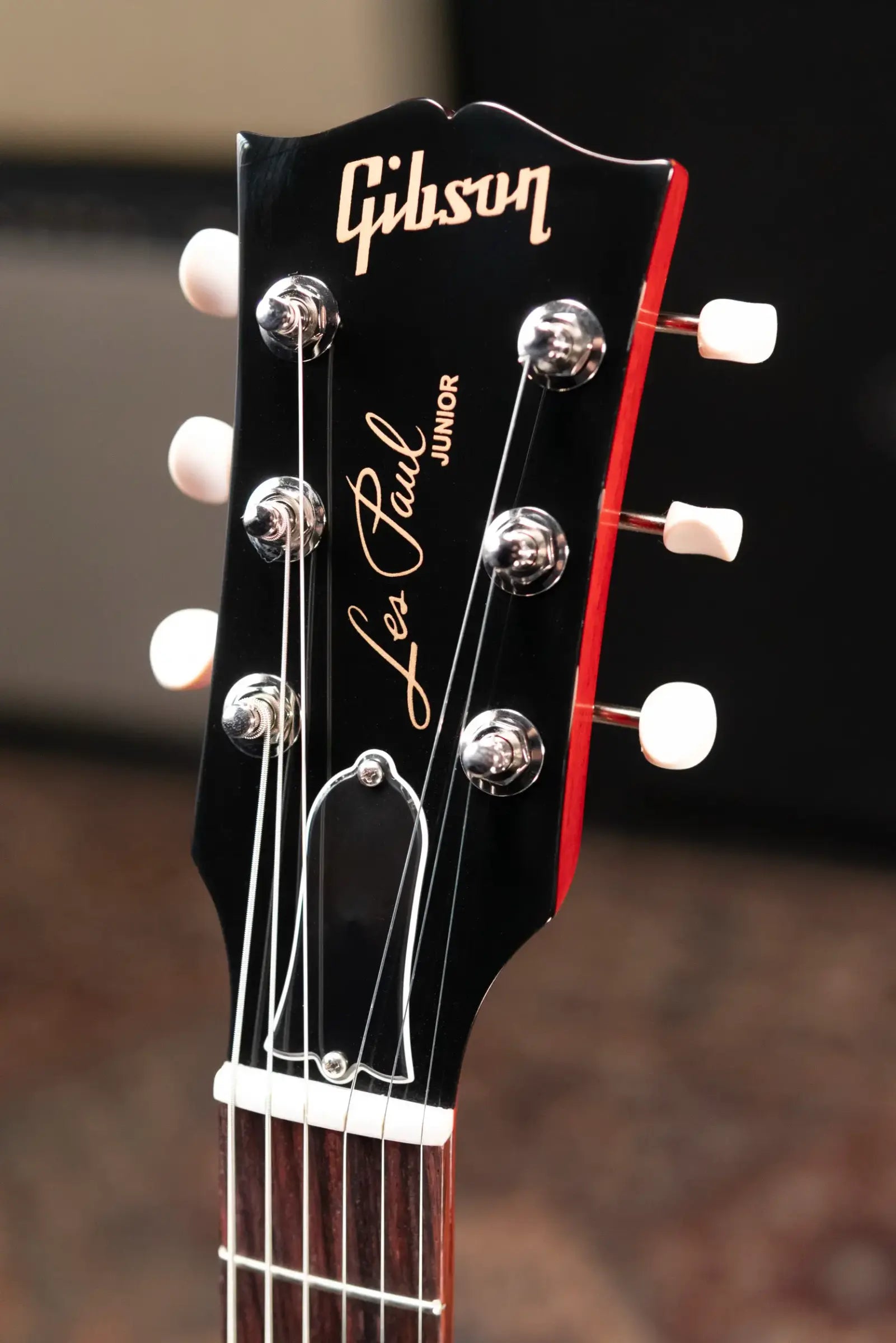 Gibson Les Paul Junior Double Cut Electric Guitar - Vintage Cherry with Hardshell Case