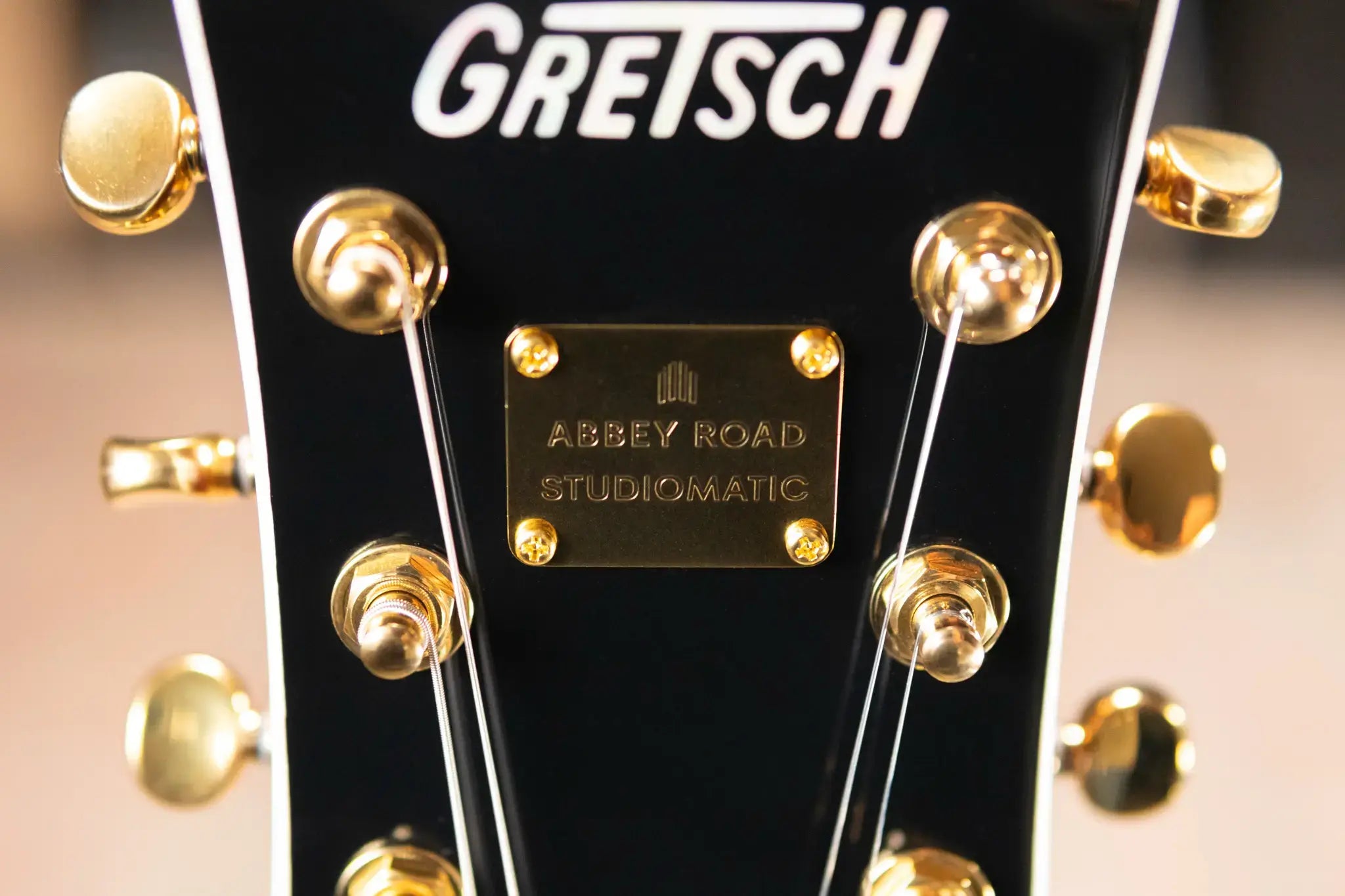 Gretsch Limited Edition Abbey Road Studiomatic Hollow Body with Bigsby Electric Guitar - Classic Walnut Stain with Hardshell Case
