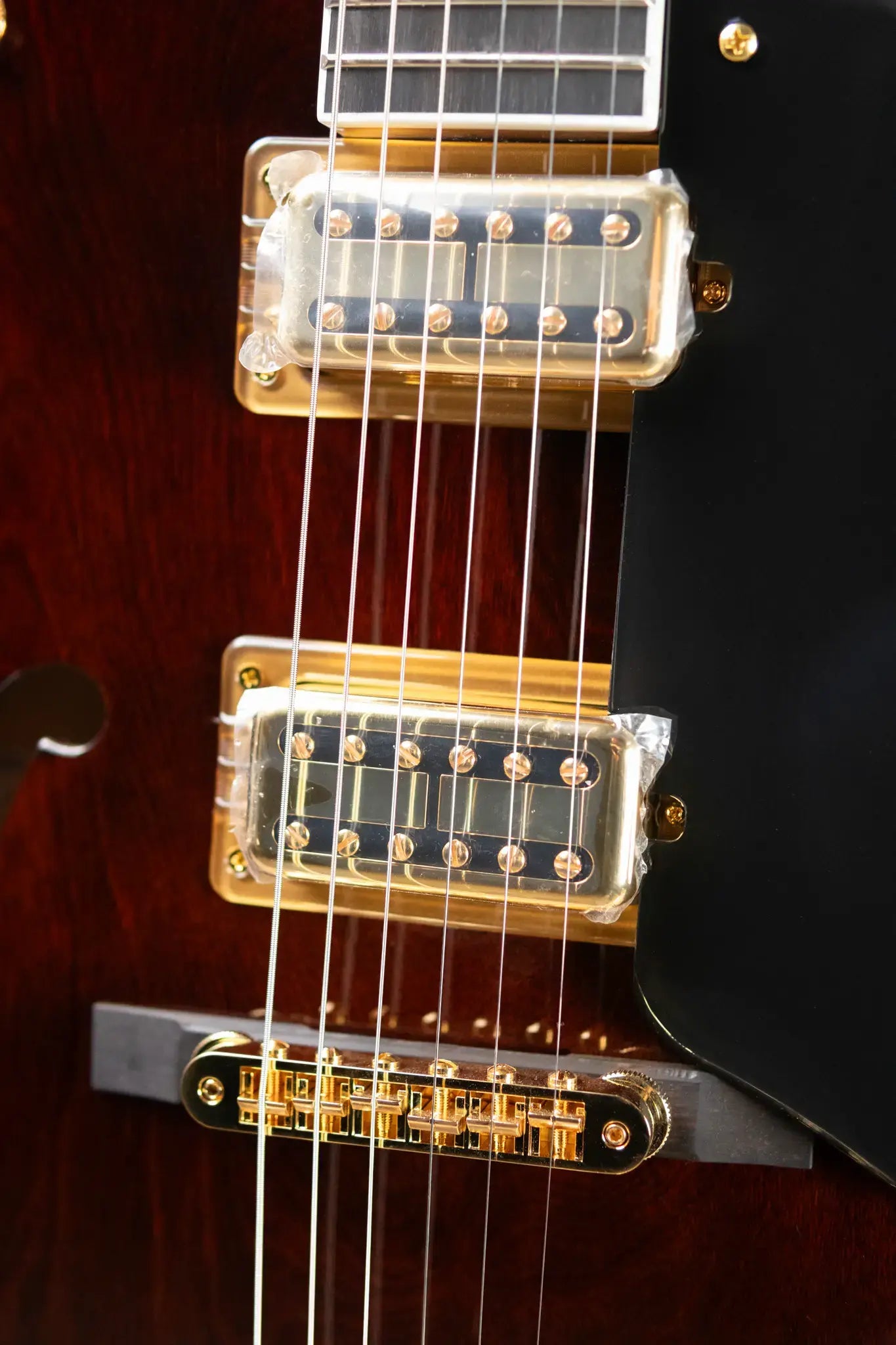 Gretsch Limited Edition Abbey Road Studiomatic Hollow Body with Bigsby Electric Guitar - Classic Walnut Stain with Hardshell Case