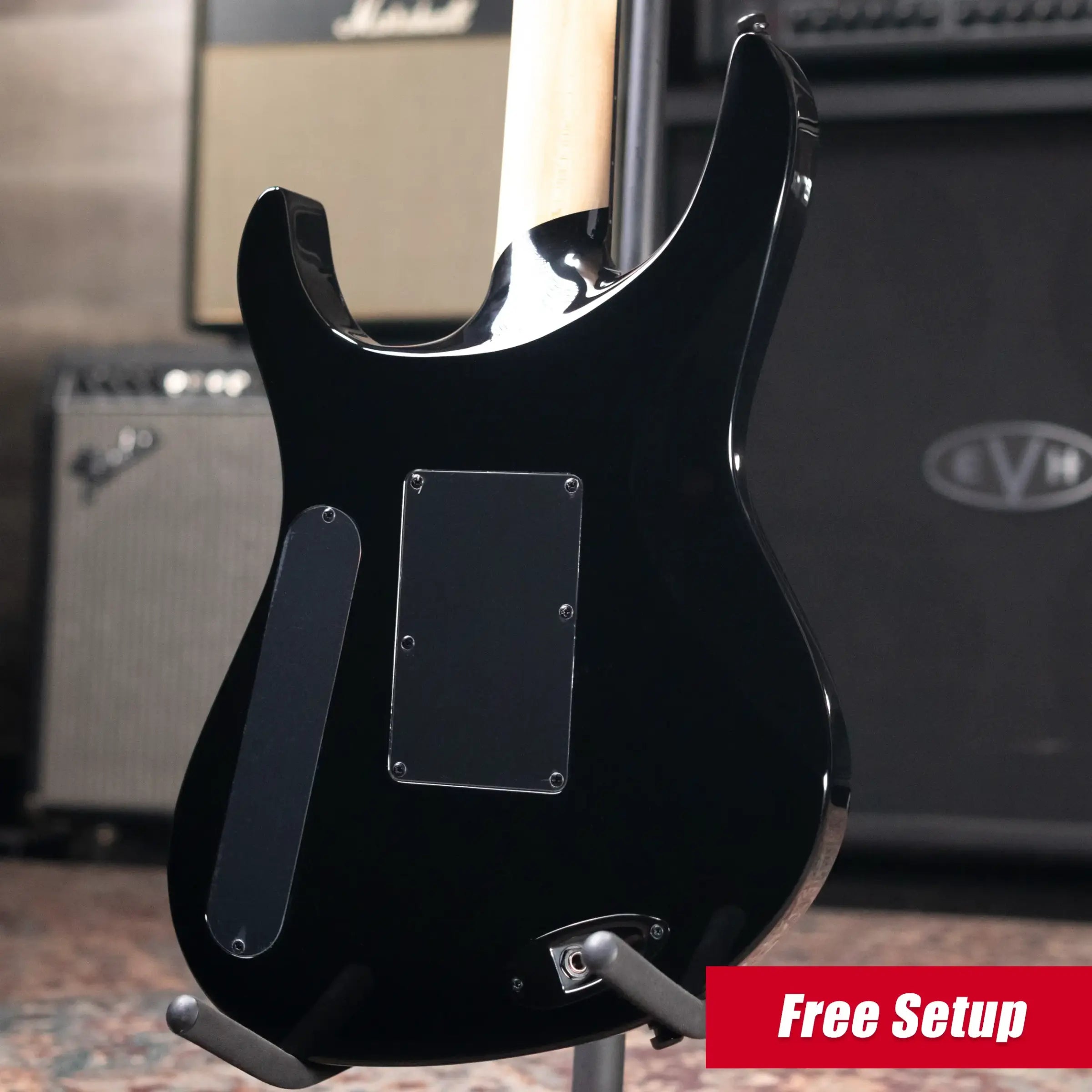 Jackson Pro Plus Series Signature Chris Broderick Solist 6 Electric Guitar - Transparent Black with Soft Case