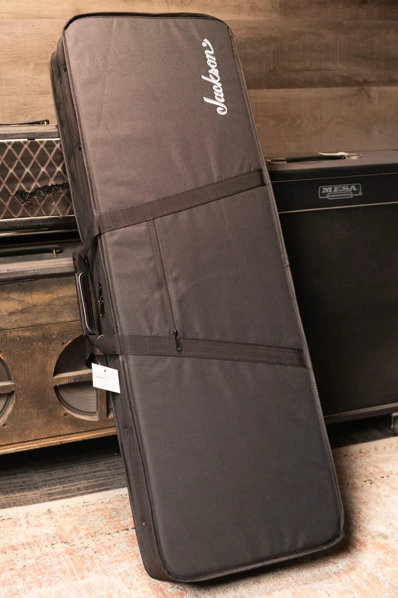 Jackson Pro Plus Series Signature Chris Broderick Soloist 7 String Electric Guitar - Transparent Black with Foam Core Case