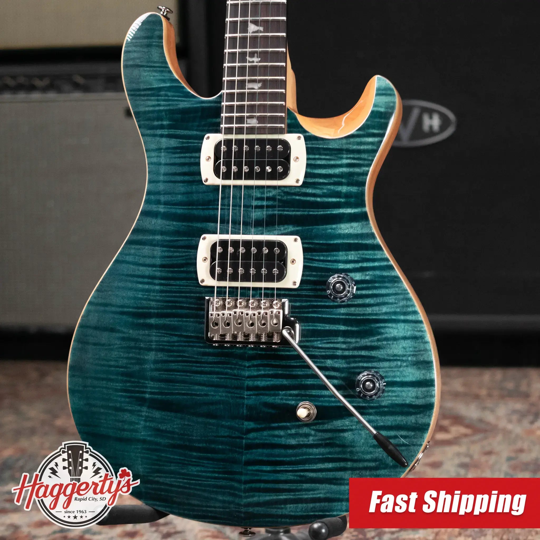 PRS SE CE 24 Electric Guitar - Slate Blue with Gig Bag