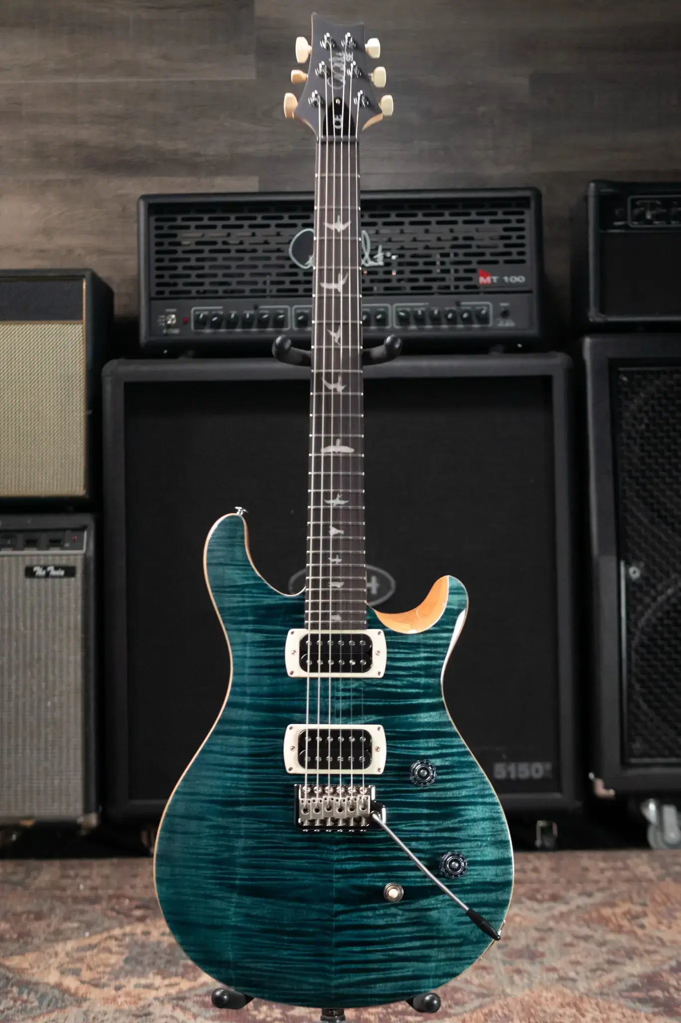PRS SE CE 24 Electric Guitar - Slate Blue with Gig Bag