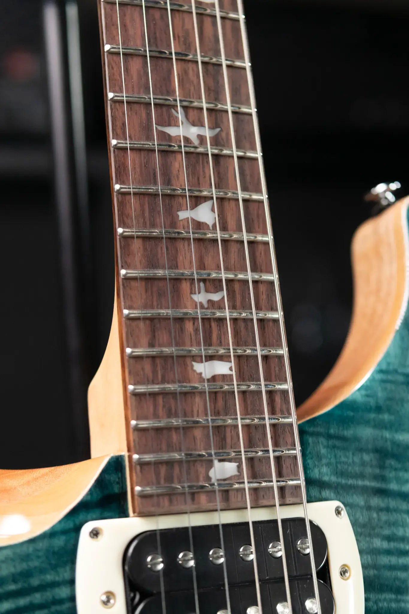 PRS SE Custom 24 Left-Handed Electric Guitar - Slate Blue with Gig Bag