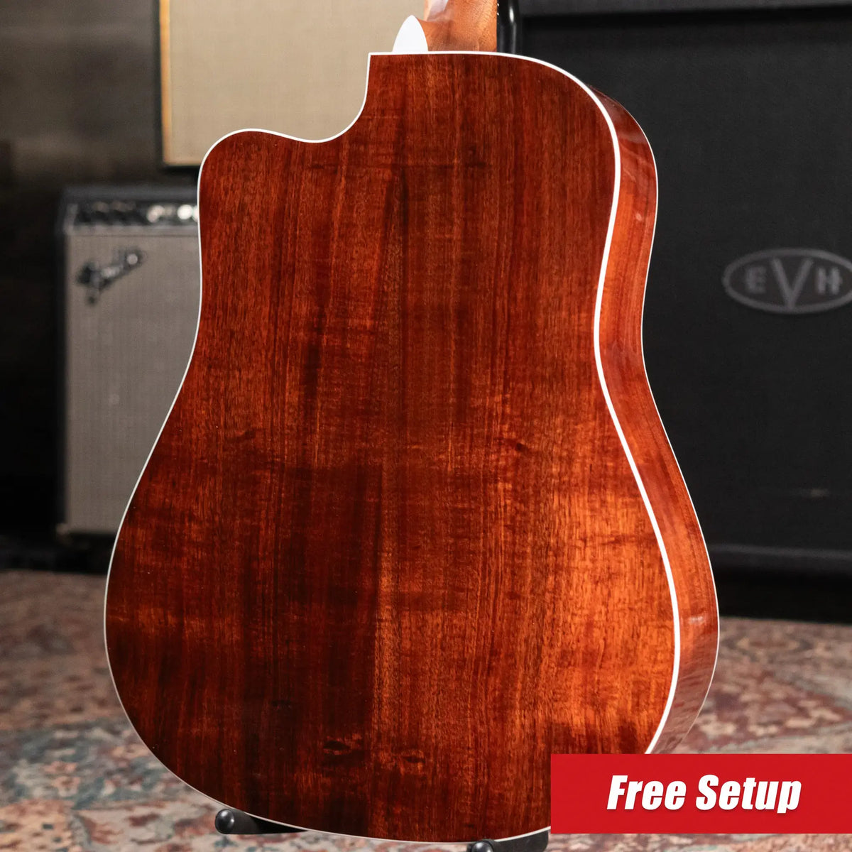 Martin DC-13E Modern Dreadnought Acoustic/Electric Guitar - Spruce/Koa with Gig Bag - Demo