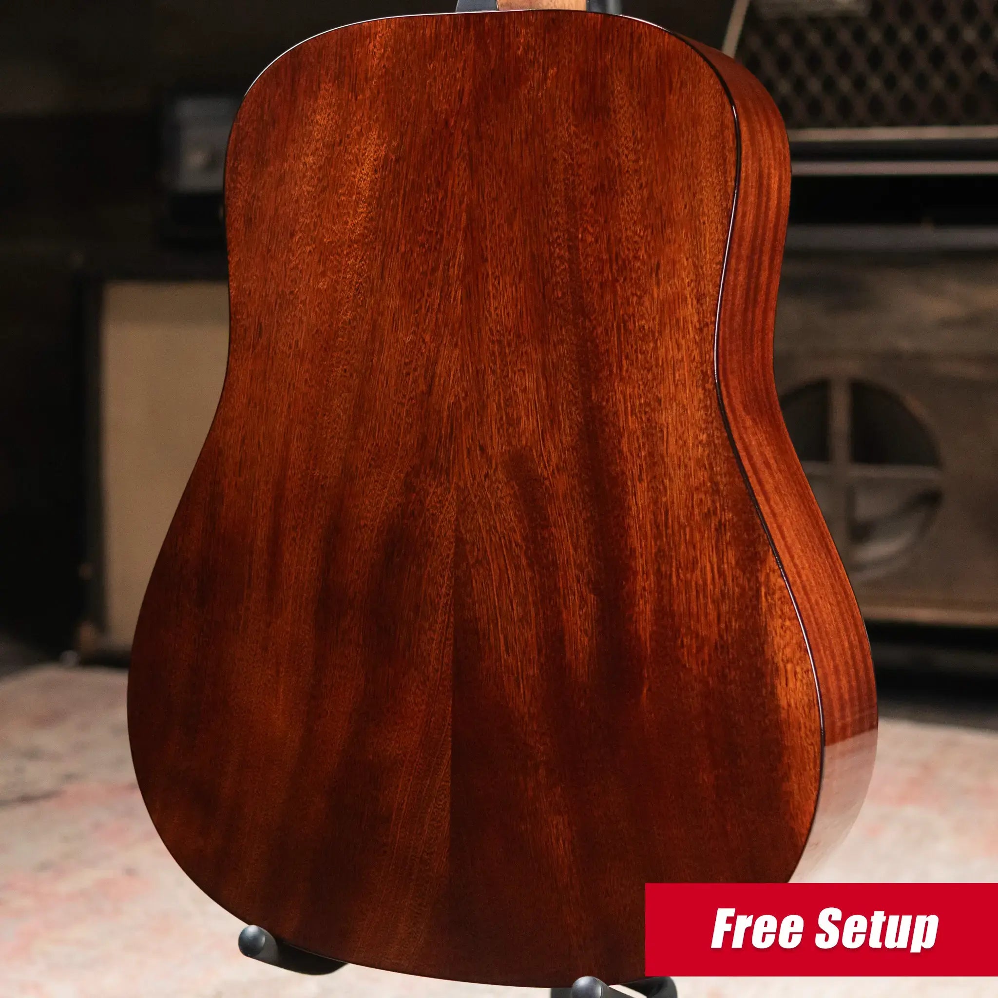 Martin D-12E Retro Dreadnought Acoustic/Electric Guitar - Spruce/Sapele with Gig Bag