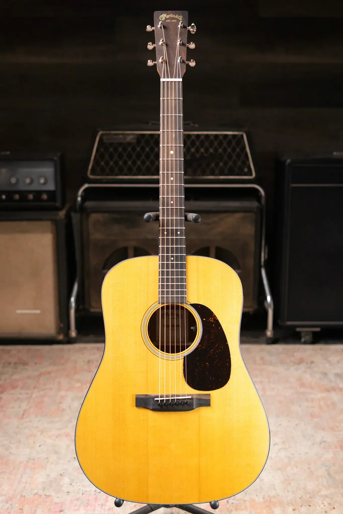 Martin D-12E Retro Dreadnought Acoustic/Electric Guitar - Spruce/Sapele with Gig Bag