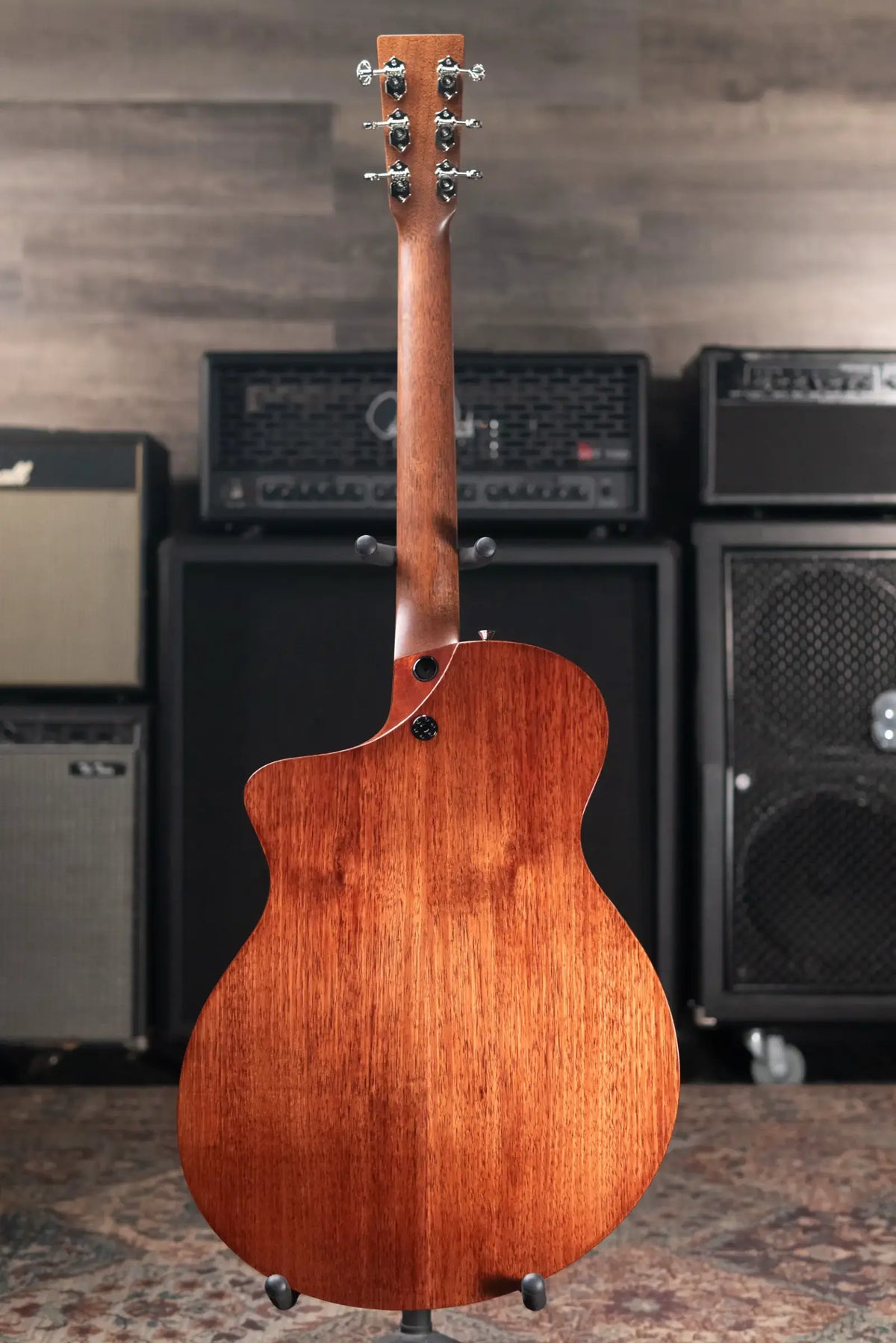Martin SC-13E Modern Acoustic/Electric Guitar - Mezcal Burst/Koa with Gig Bag - Demo