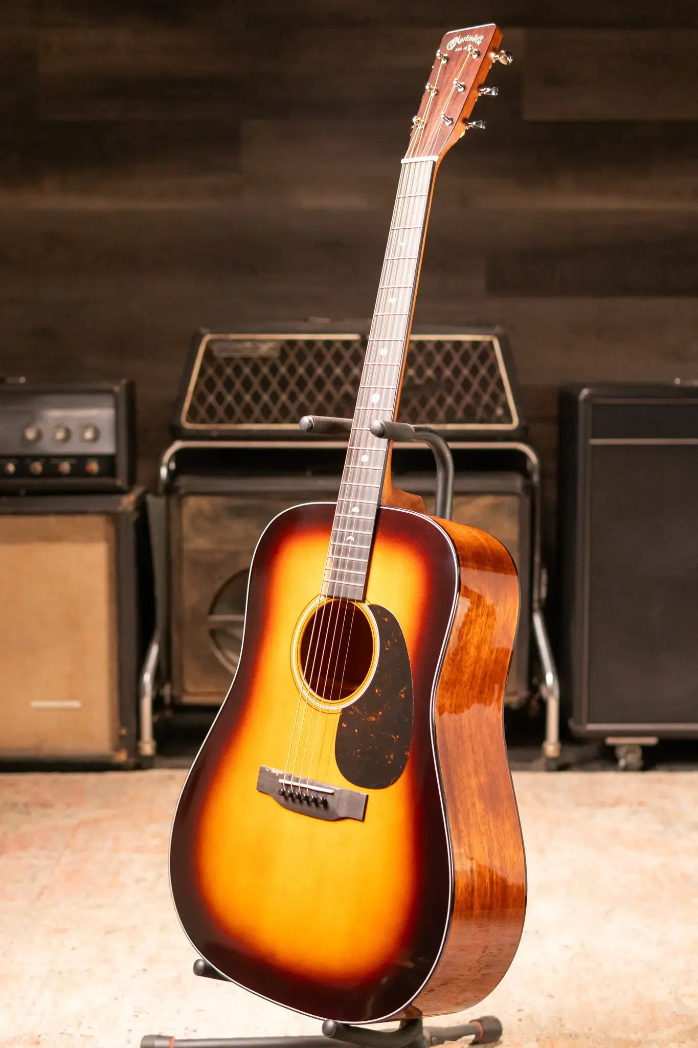 Martin D-18 Molly Tuttle Signature Acoustic Guitar - Vintage Sunburst with Hardshell Case