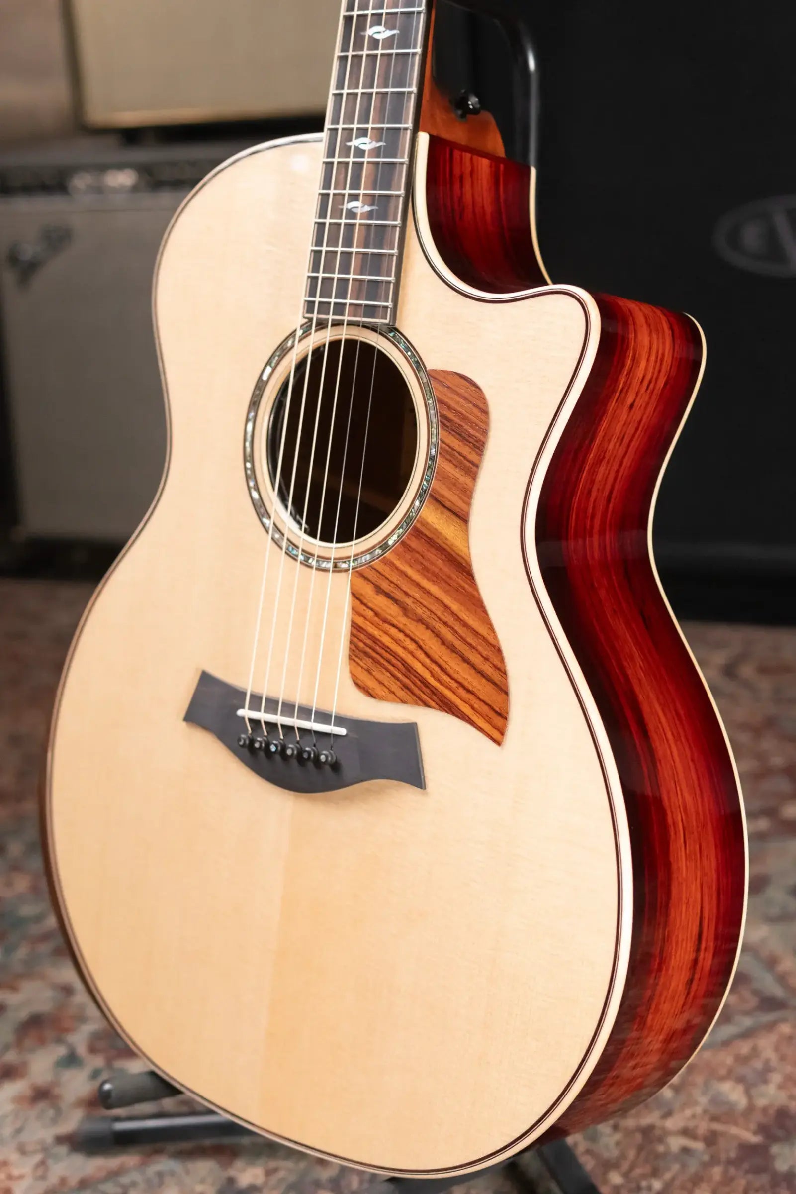 Taylor 814ce LTD Cocobolo Grand Auditorium Acoustic/Electric Guitar with Hardshell Case