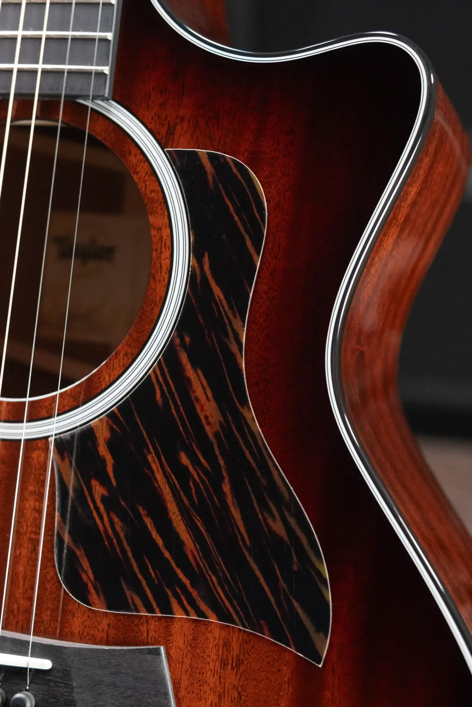 Taylor Next Generation 324ce Grand Auditorium Acoustic/Electric Guitar - Shaded Edgeburst with Hardshell Case