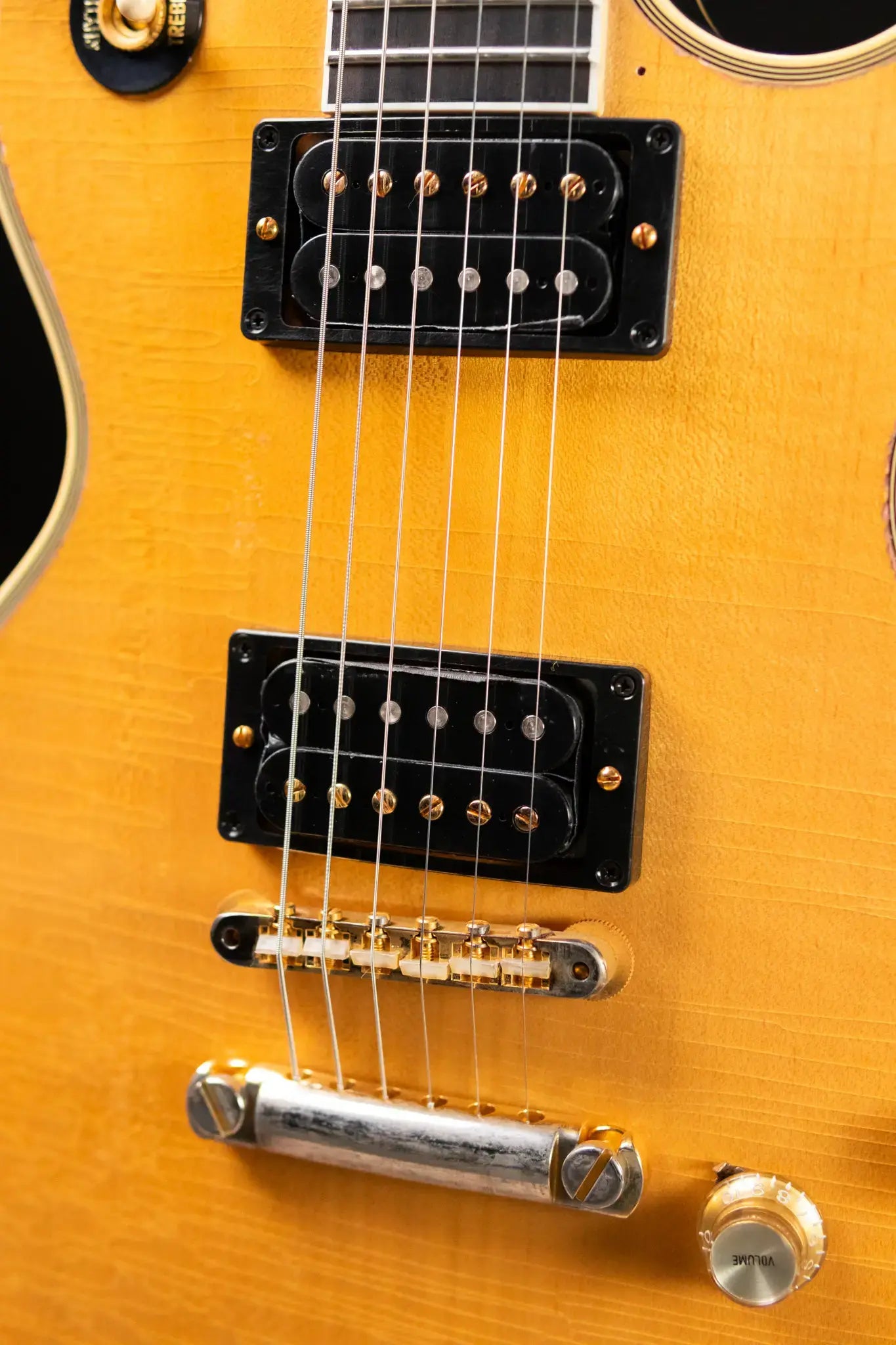 Gibson Custom Shop 1968 Les Paul Custom Mick Ronson Signature Murphy Lab Light Aged Electric Guitar - Antique Natural with Hardshell Case