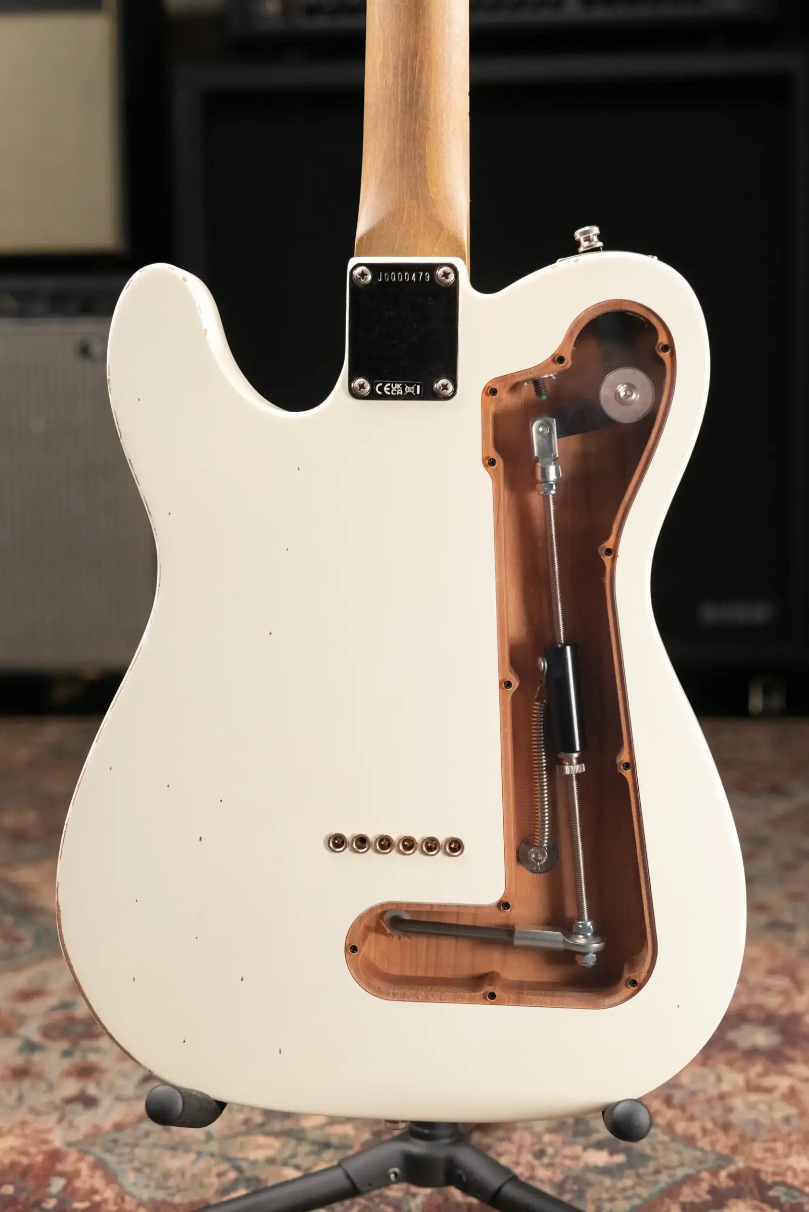 Fender John Osborne Signature Telecaster Electric Guitar - Olympic White with Hardshell Case