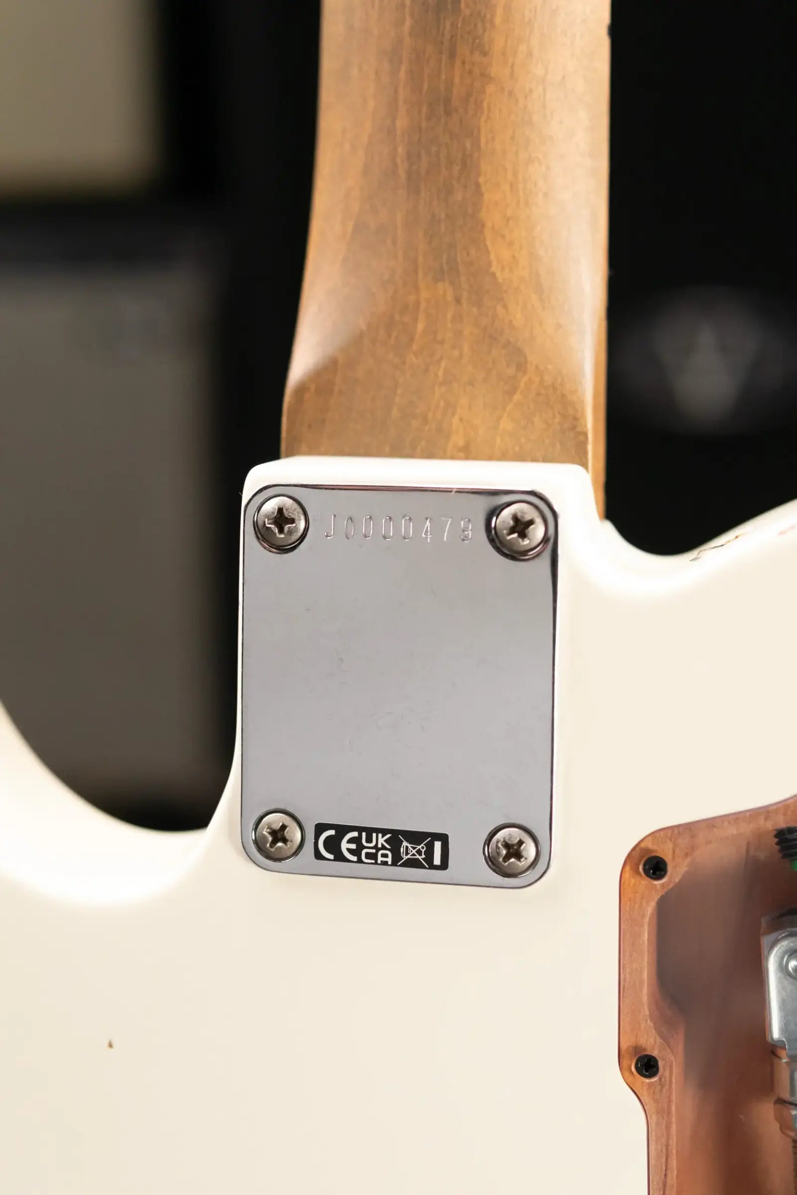 Fender John Osborne Signature Telecaster Electric Guitar - Olympic White with Hardshell Case