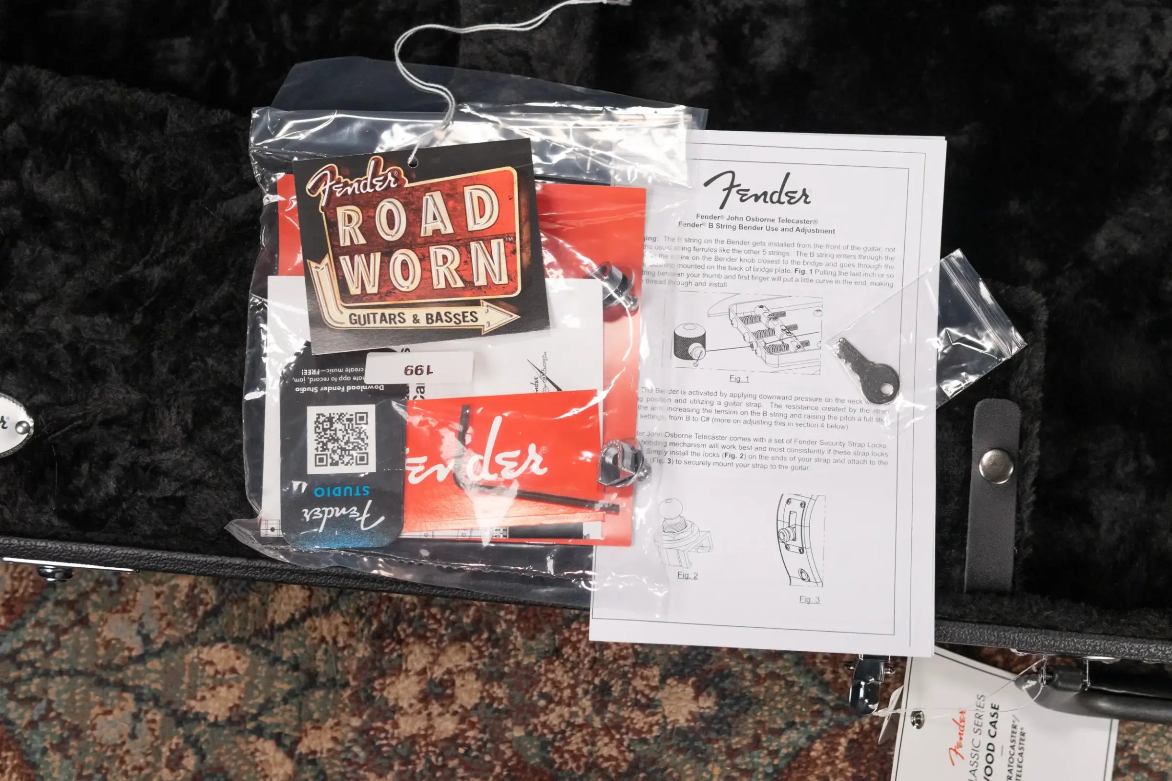 Fender John Osborne Signature Telecaster Electric Guitar - Olympic White with Hardshell Case