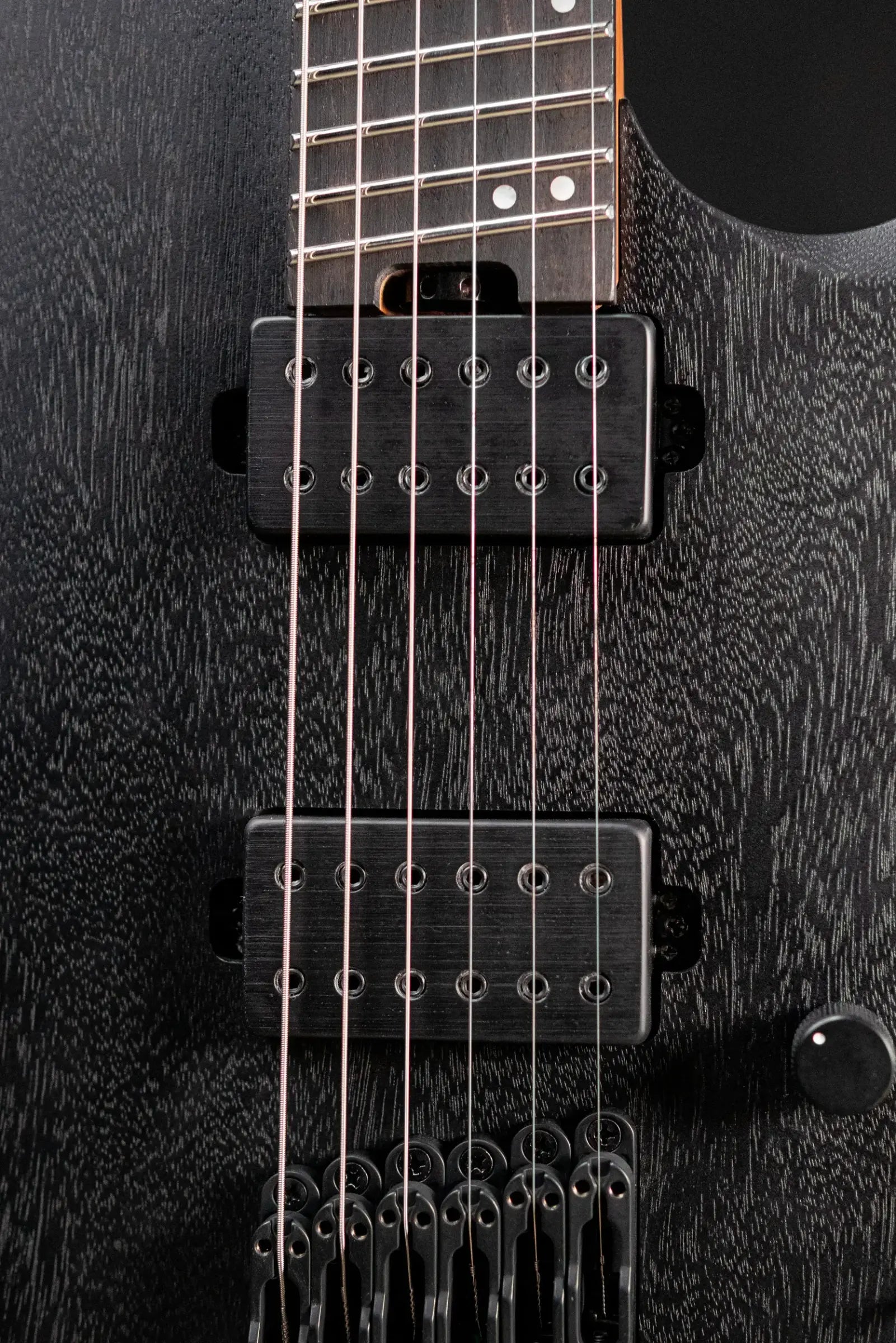 Ibanez QX52B Headless Electric Guitar - Weathered Black with Gig Bag