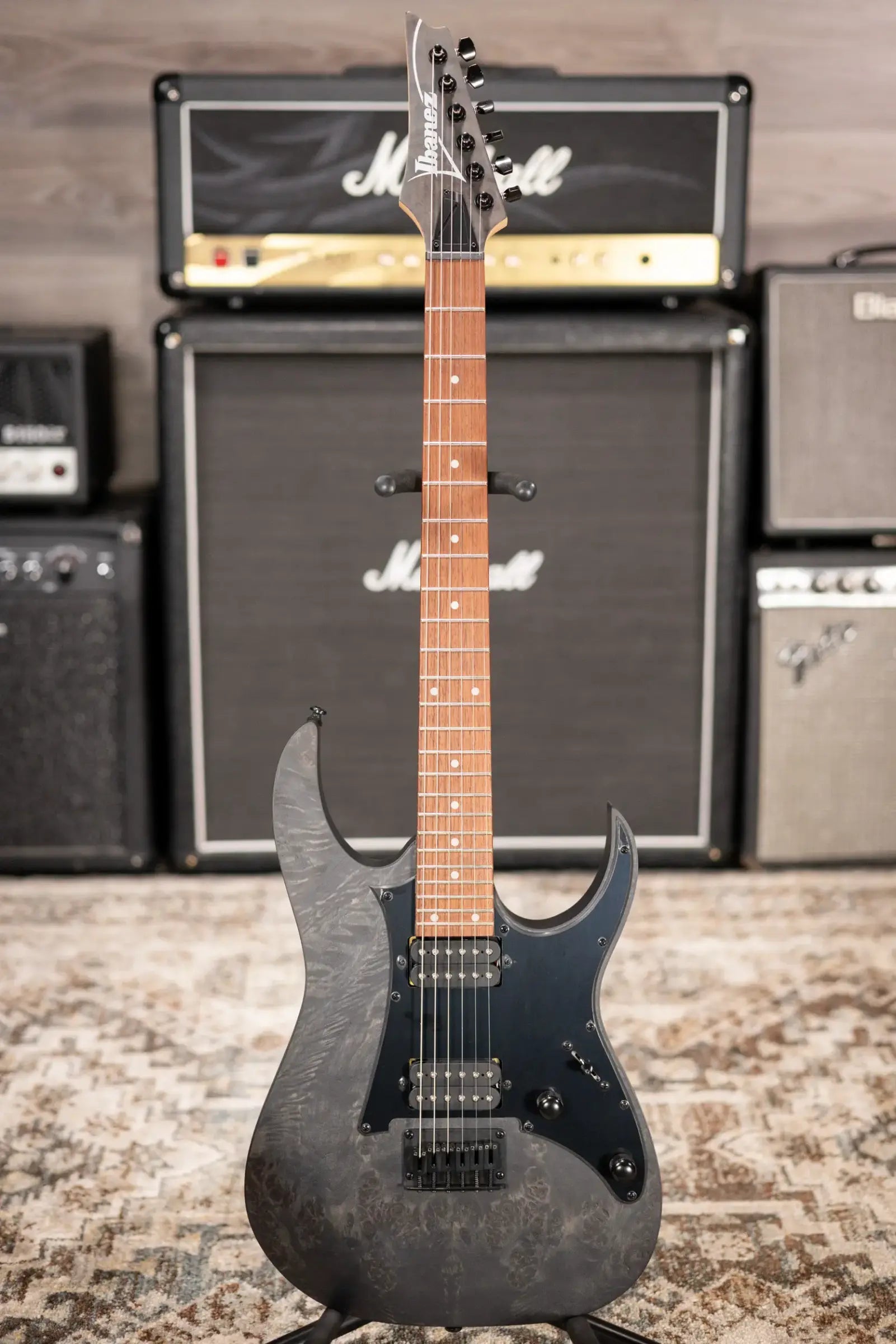 Ibanez RGR431PB Electric Guitar - Charcoal Gray Flat