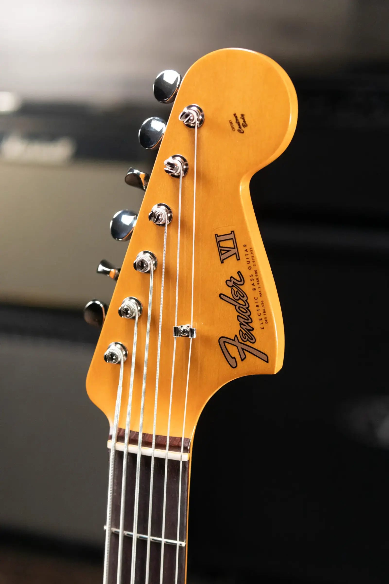 Fender Vintera III Early '60s Bass VI - Olympic White with Gig Bag