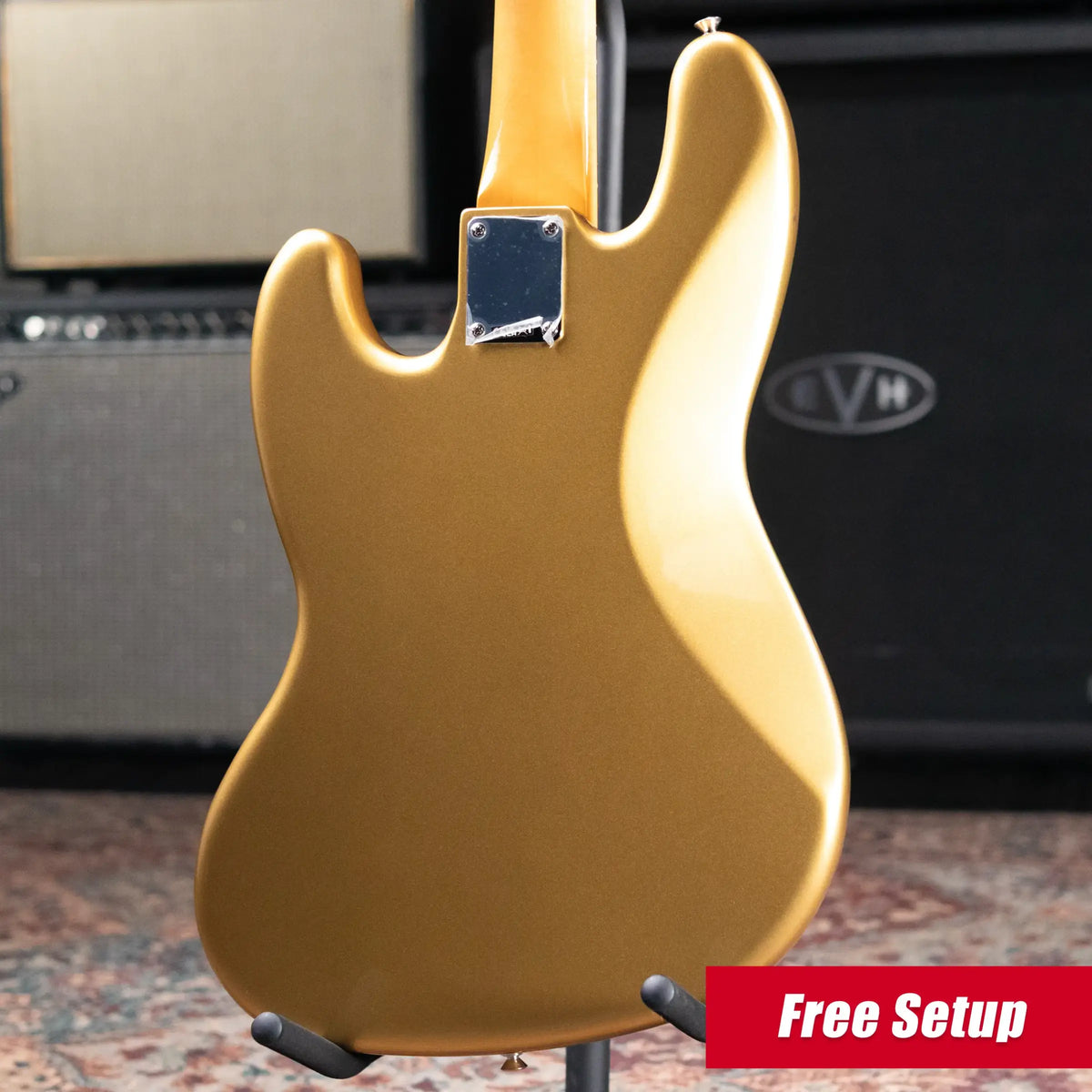 Fender Vintera III Early '60s Jazz Bass - Aztec Gold with Gig Bag - Demo