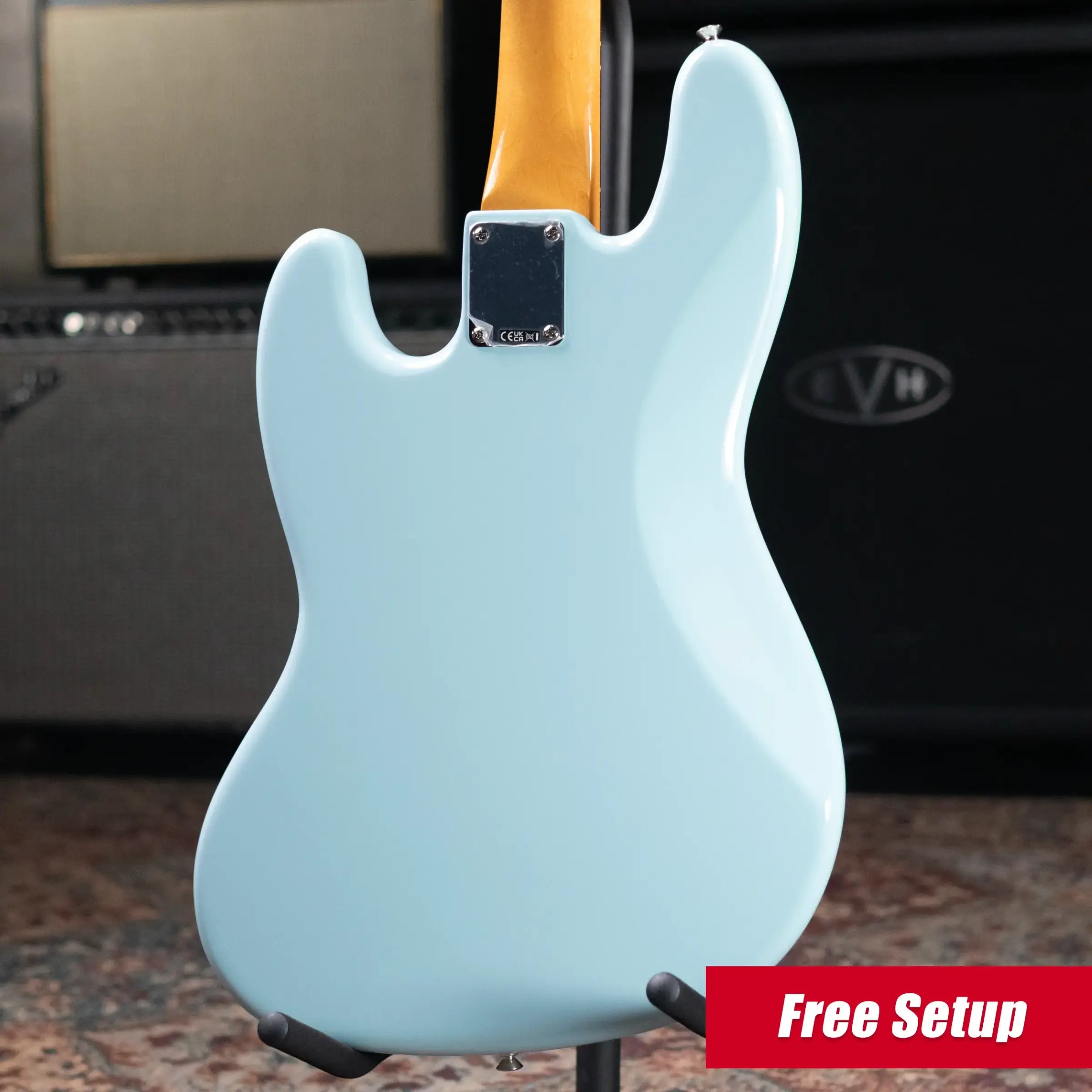 Fender Vintera III Early '60s Jazz Bass - Sonic Blue with Gig Bag