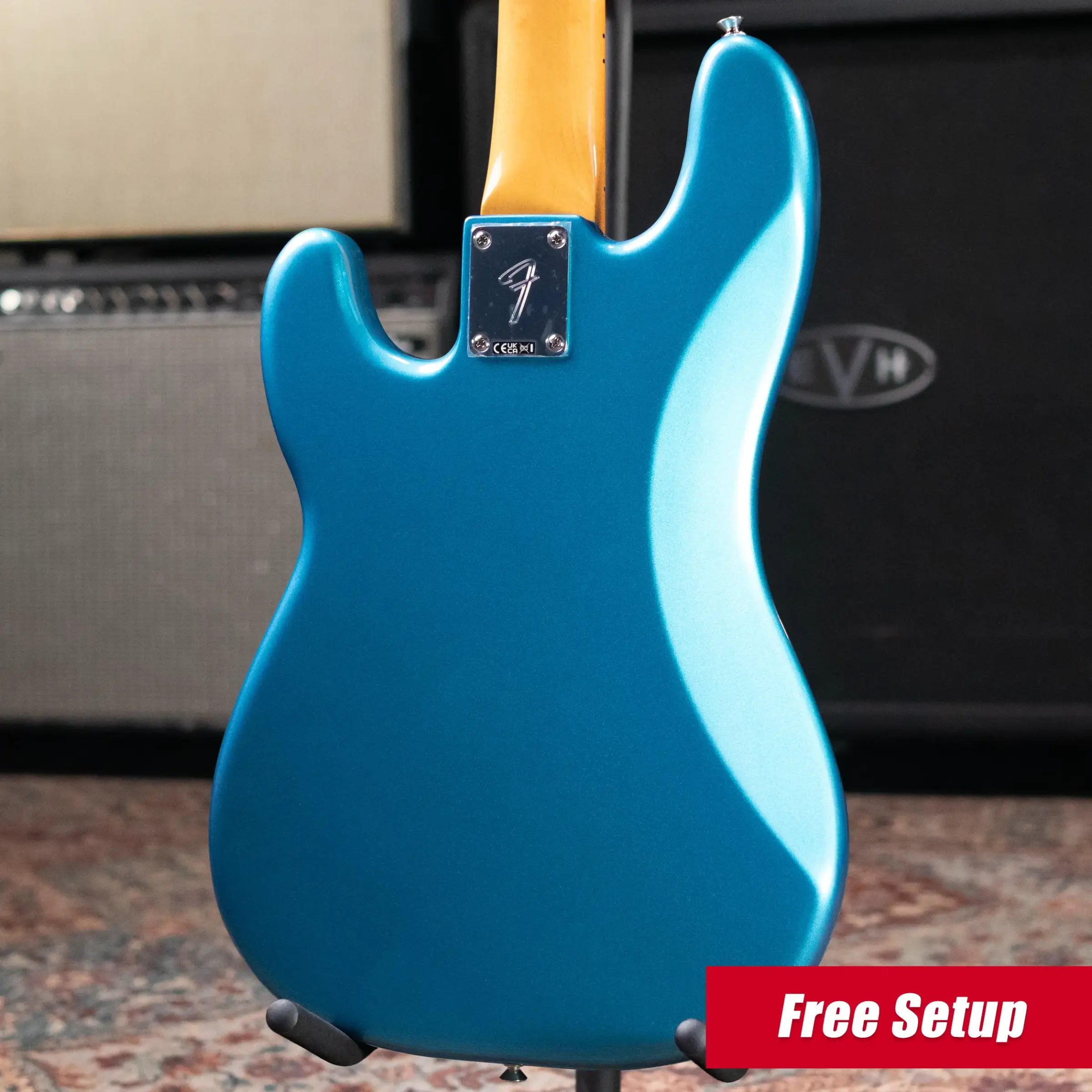 Fender Vintera III Late '60s Precision Bass - Lake Placid Blue with Gig Bag