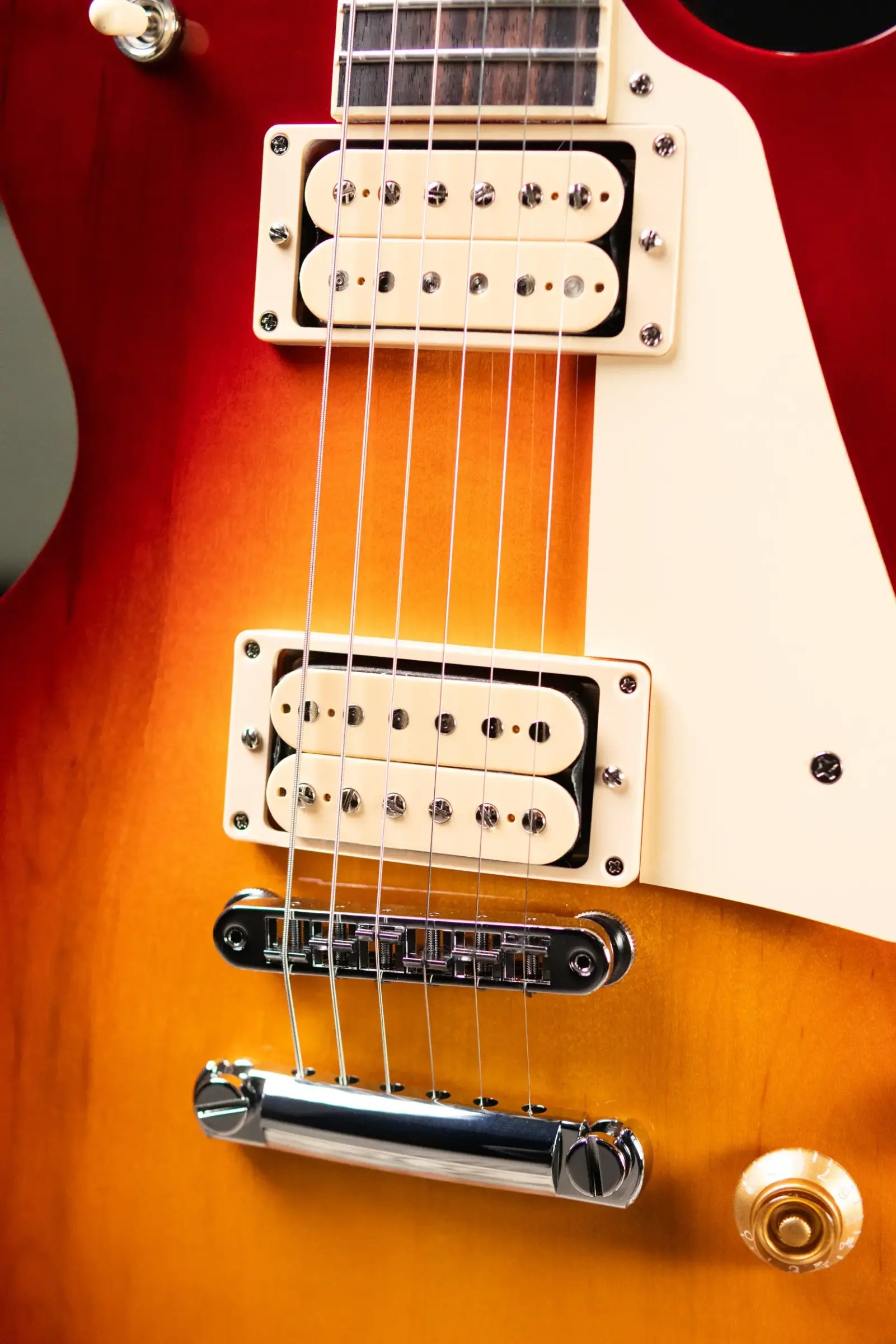 Gibson Les Paul Studio Double Trouble Electric Guitar - Cherry Sunburst with Gig Bag