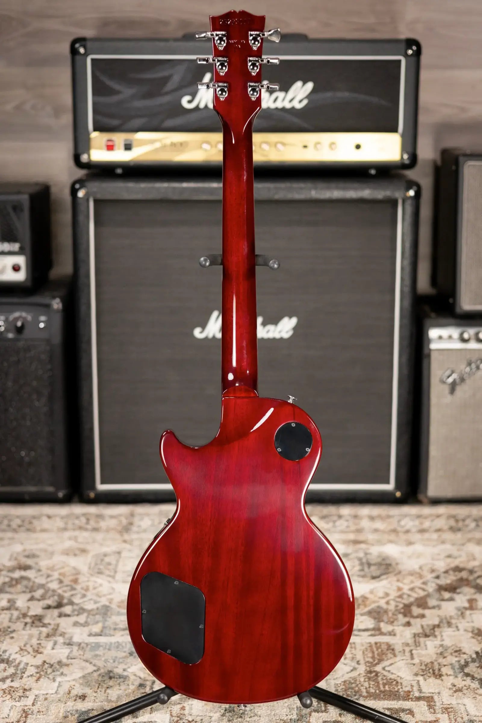 Gibson Les Paul Studio Session Electric Guitar - Cherry with Gig Bag