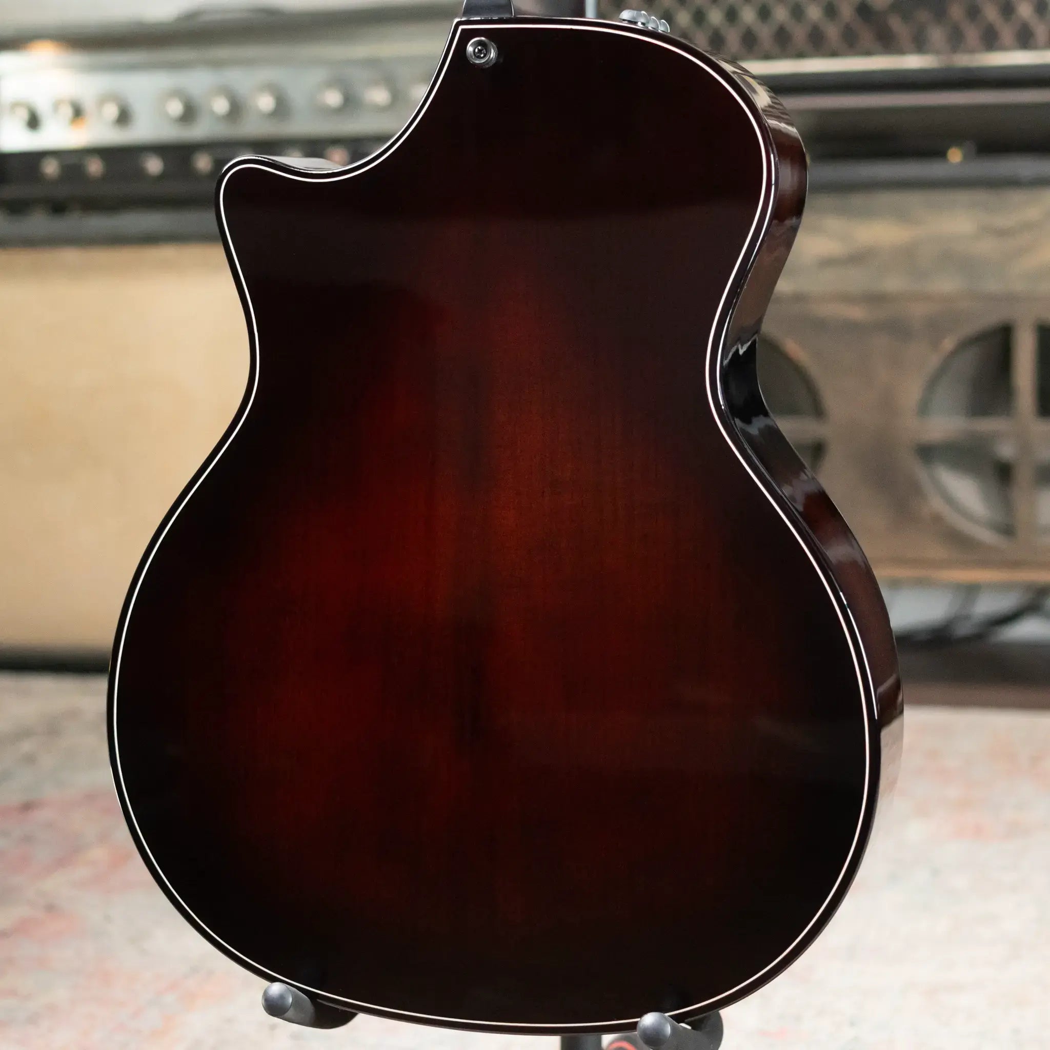 Taylor Builder's Edition 514ce Grand Auditorium Acoustic/Electric Guitar - Kona Burst Top with Hardshell Case