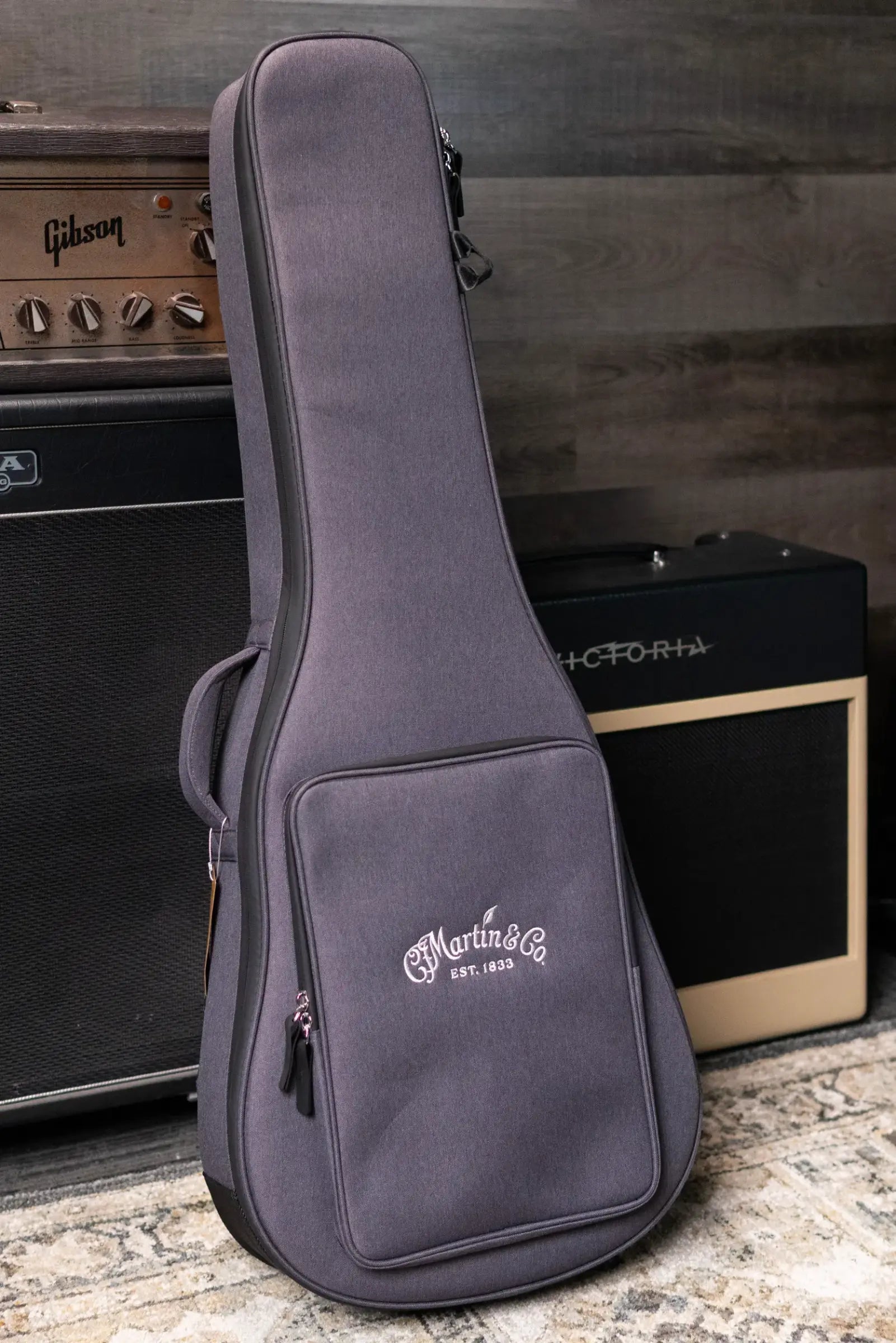 Martin D Jr-E Dreadnought Junior Walnut Acoustic/Electric Guitar with Gig Bag