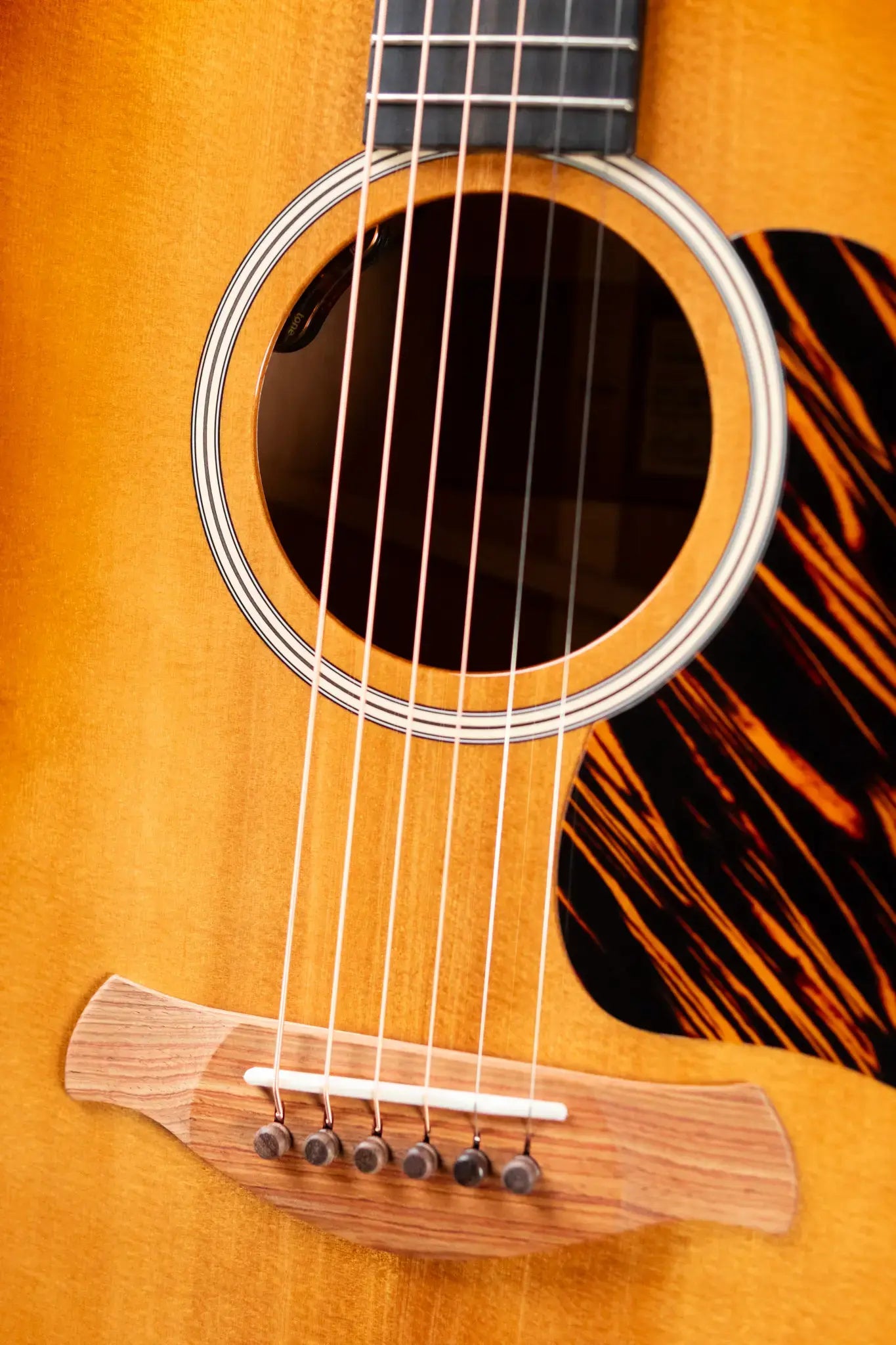 Taylor Gold Label 517e SB Firestripe Pickguard Grand Pacific Acoustic/Electric Guitar - Burst Top with Hardshell Case