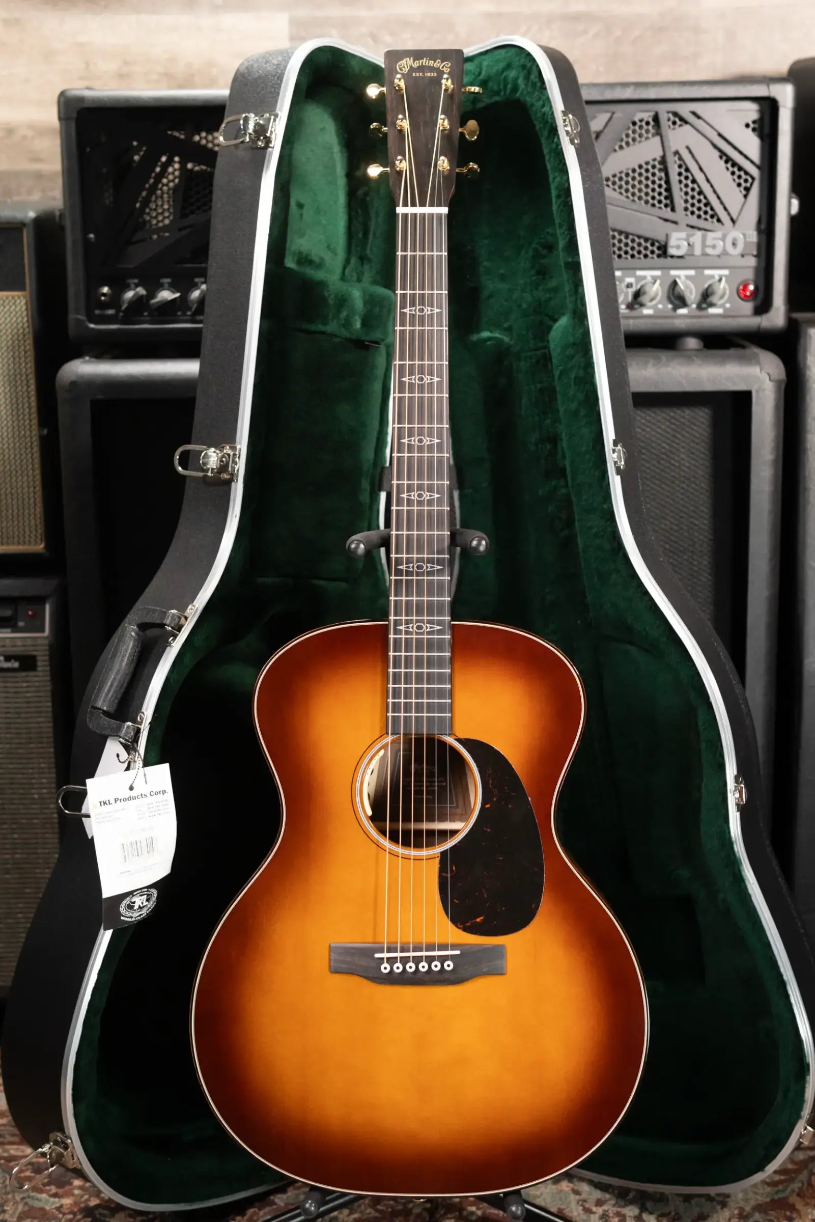 Martin GPE Inception Maple Acoustic/Electric Guitar with Hardshell Case